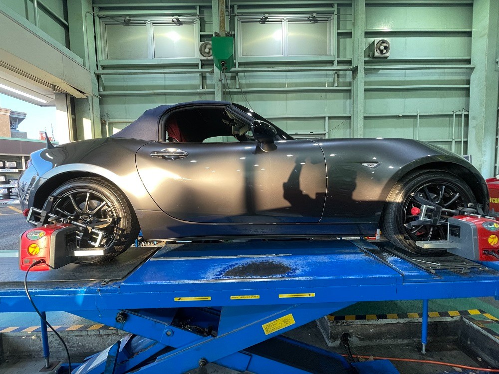 マツダ/ロードスター990S/ND5RC】TEIN FLEX Z 車高調キット取付 マツダ/ロードスター990S/ND5RC】TEIN FLEX Z 車高調キット取付