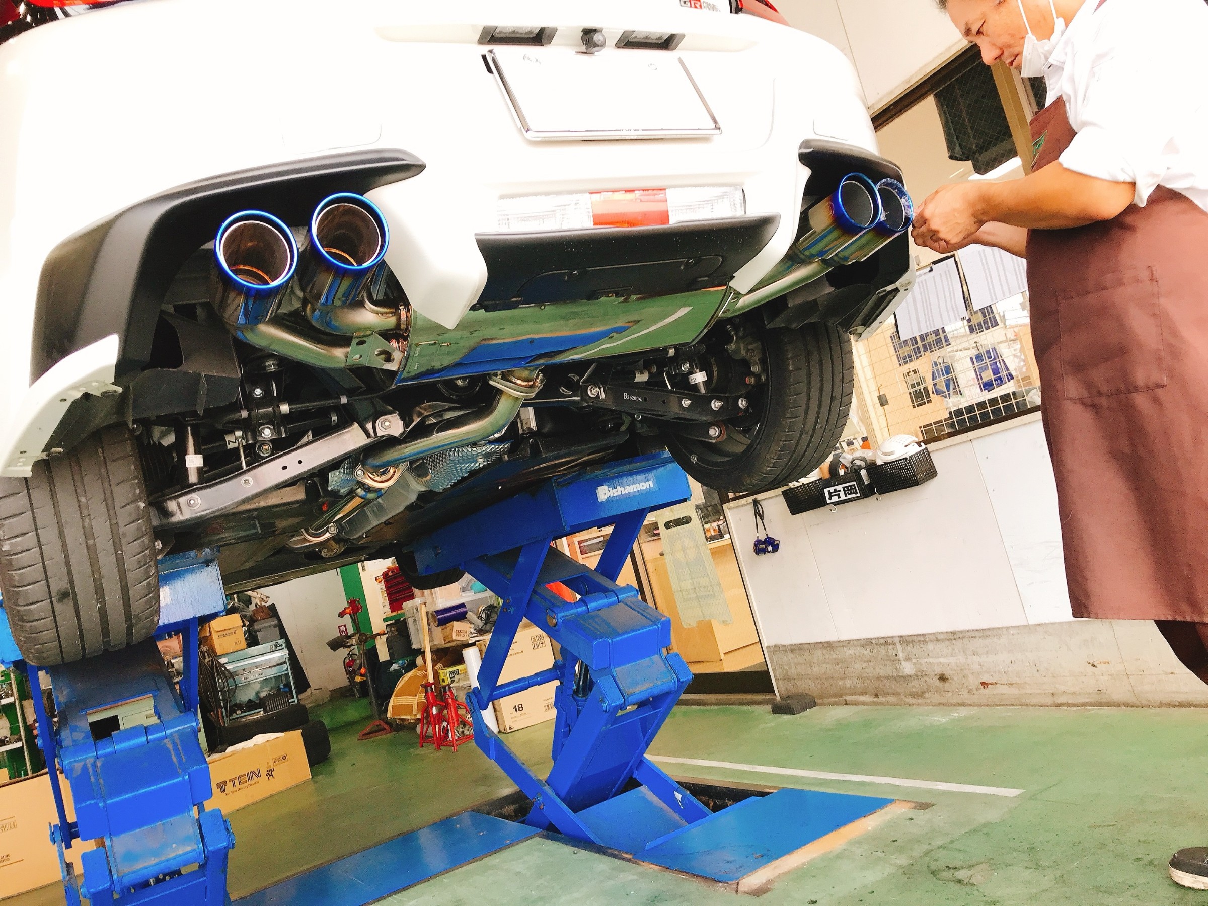 TOYOTA ZN8 GR86 柿本改 Class KR マフラー装着!! | 店舗お TOYOTA ZN8 GR86 柿本改 Class KR マフラー装着!! | 店舗お