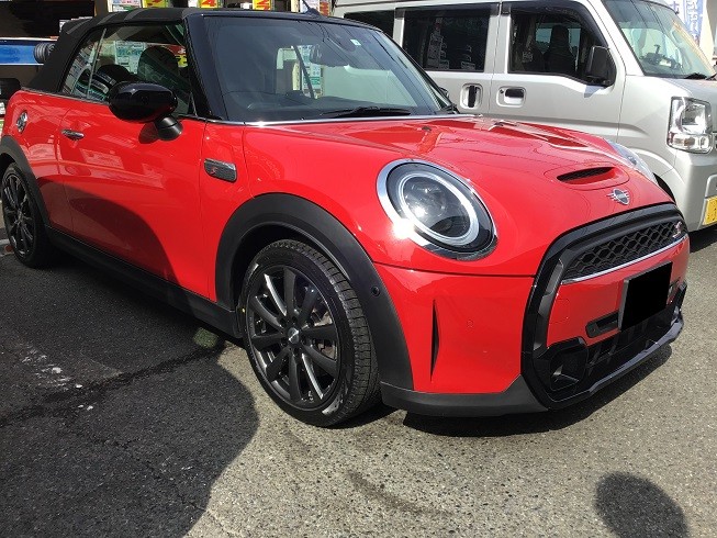 BMW ミニクーパーS スタッドレスタイヤ取付 | BMW MINI タイヤ タイヤ