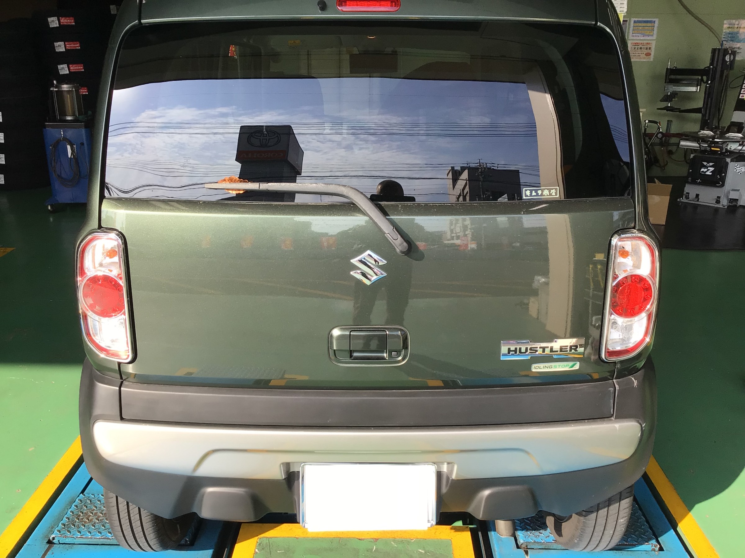 ハスラーオイル交換タイヤ館廿日市