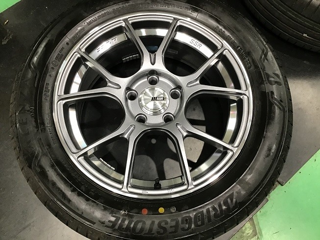 カローラクロス SSR GTX02アルミホイール交換 | 店舗おススメ情報