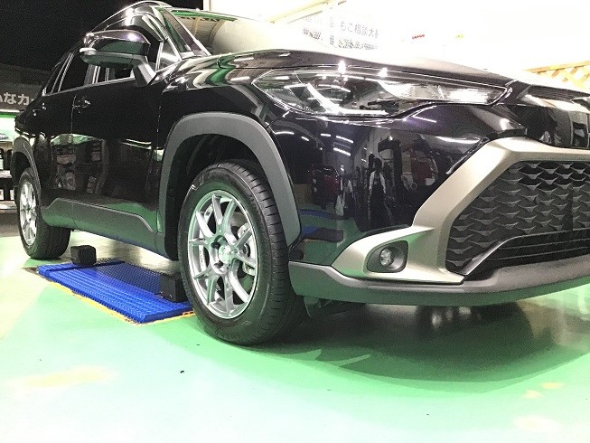 カローラクロス SSR GTX02アルミホイール交換 | 店舗おススメ情報