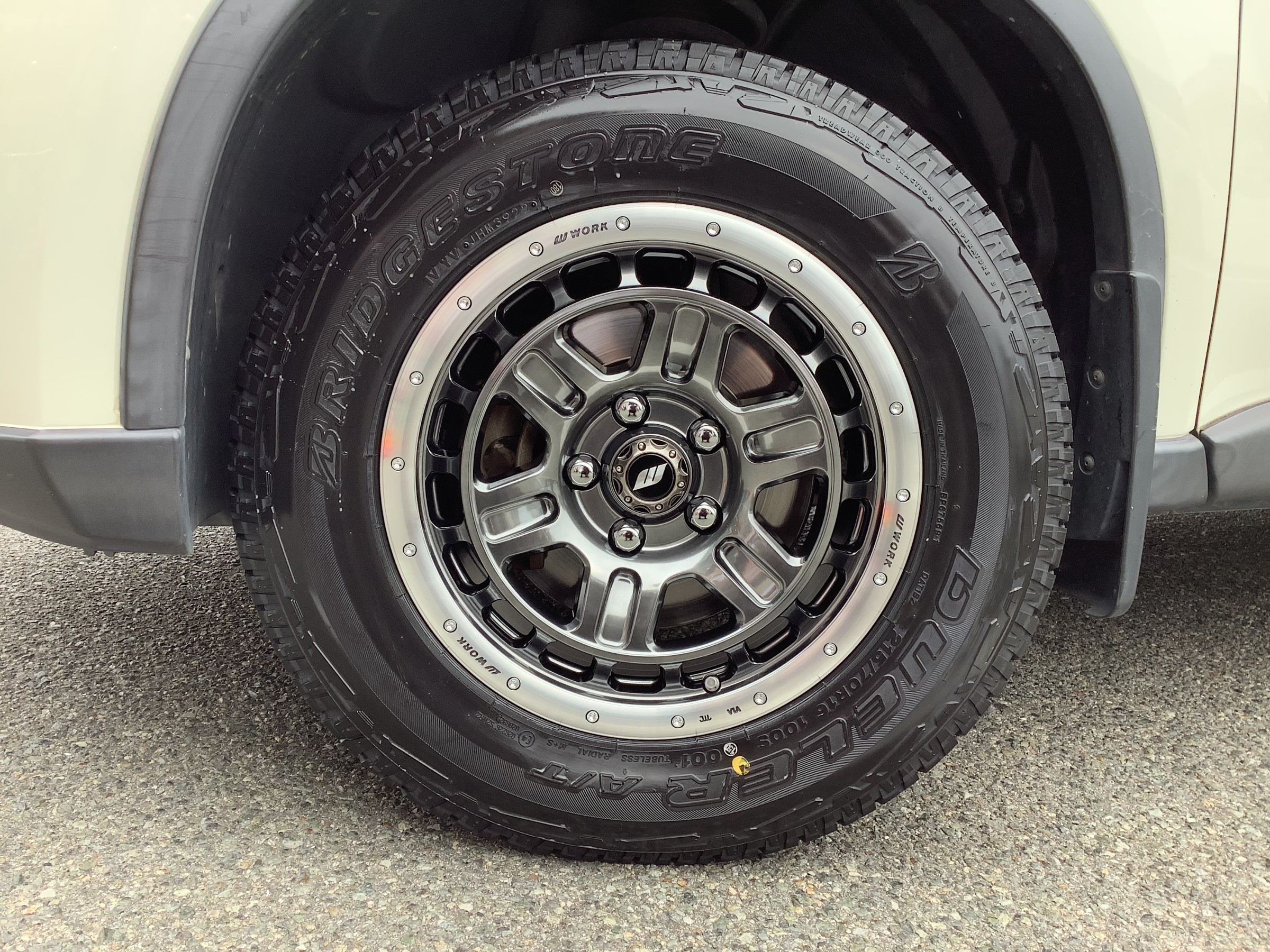 ニッサン エクストレイル】ワークホイール16インチ装着しました