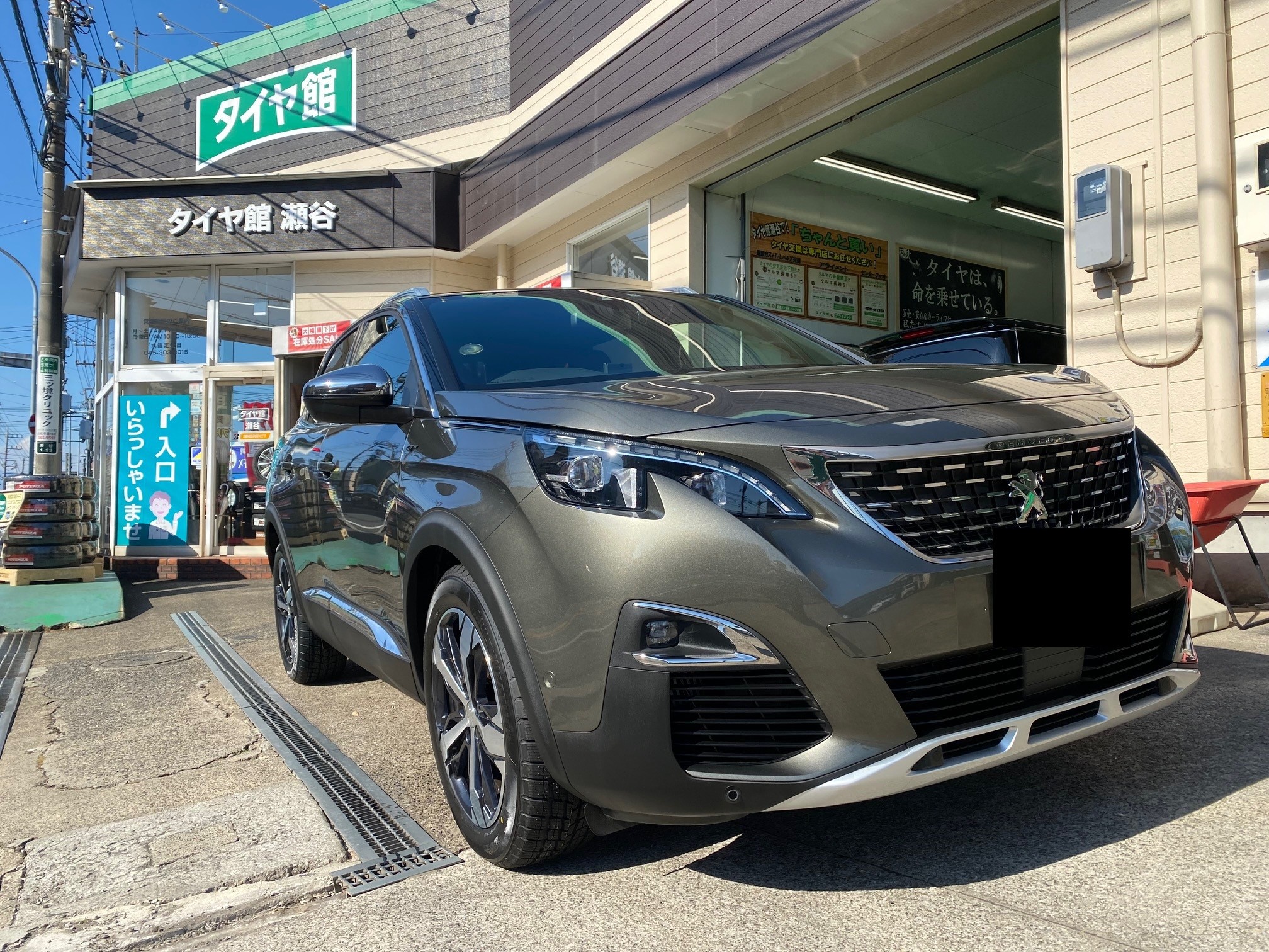プジョー3008 オールシーズンタイヤ マルチウェザー 取付 | プジョー