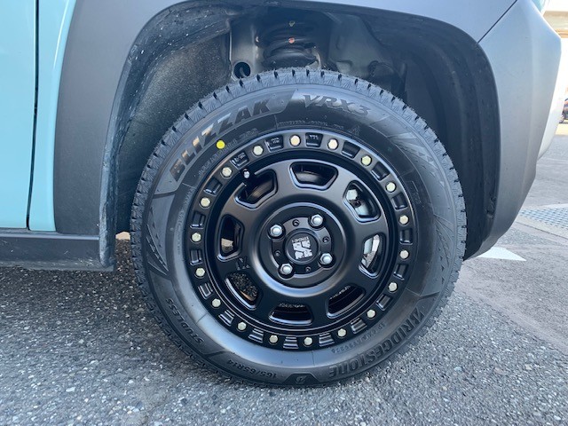 ハスラーに、スタッドレスセット装着！！ | 店舗おススメ情報 | タイヤ