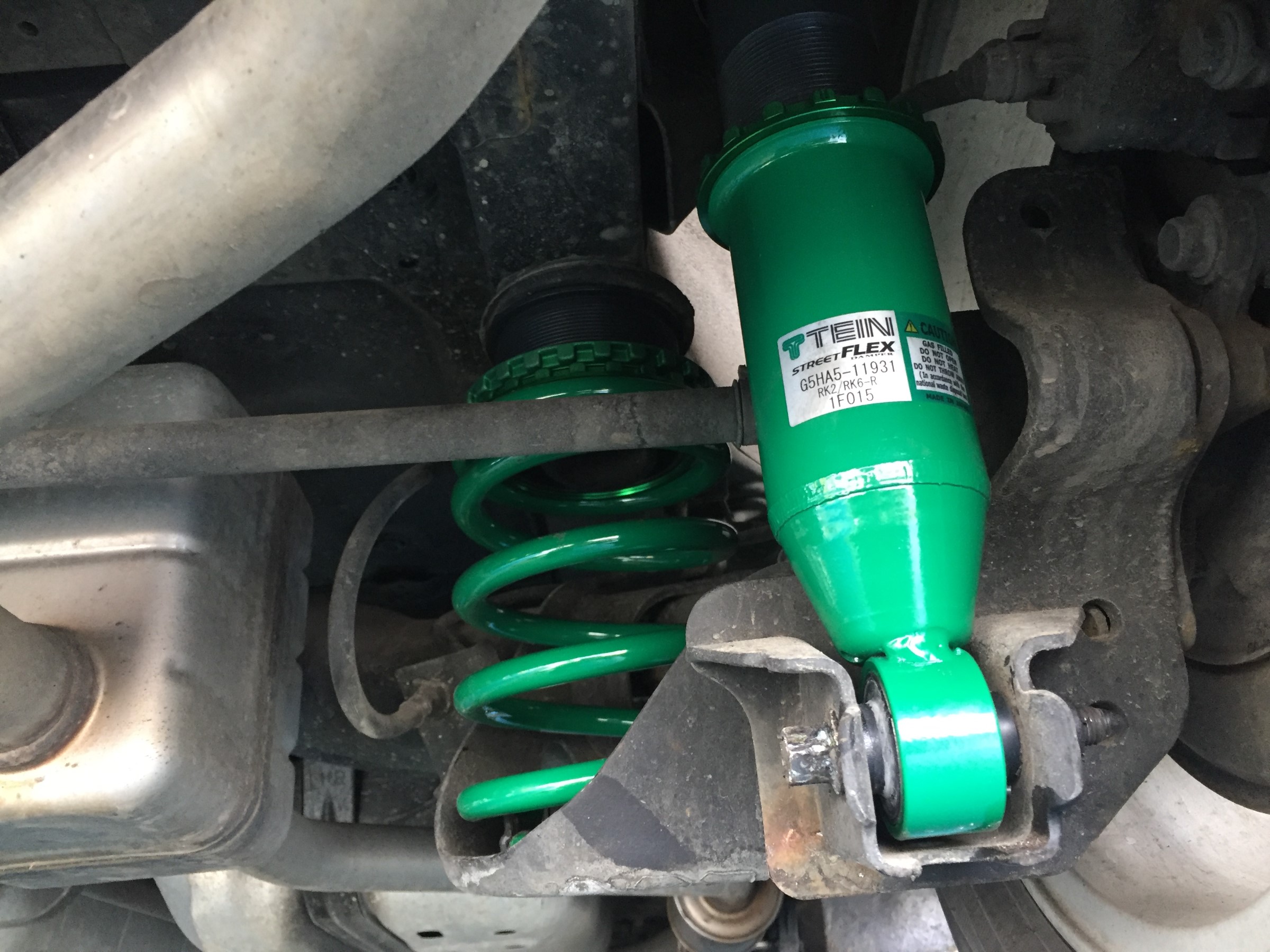 ステップワゴン RK6 『TEIN STREET FLEX』取付