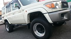 ランクルホイール深リムR16×7JPCD150オフセット-54本