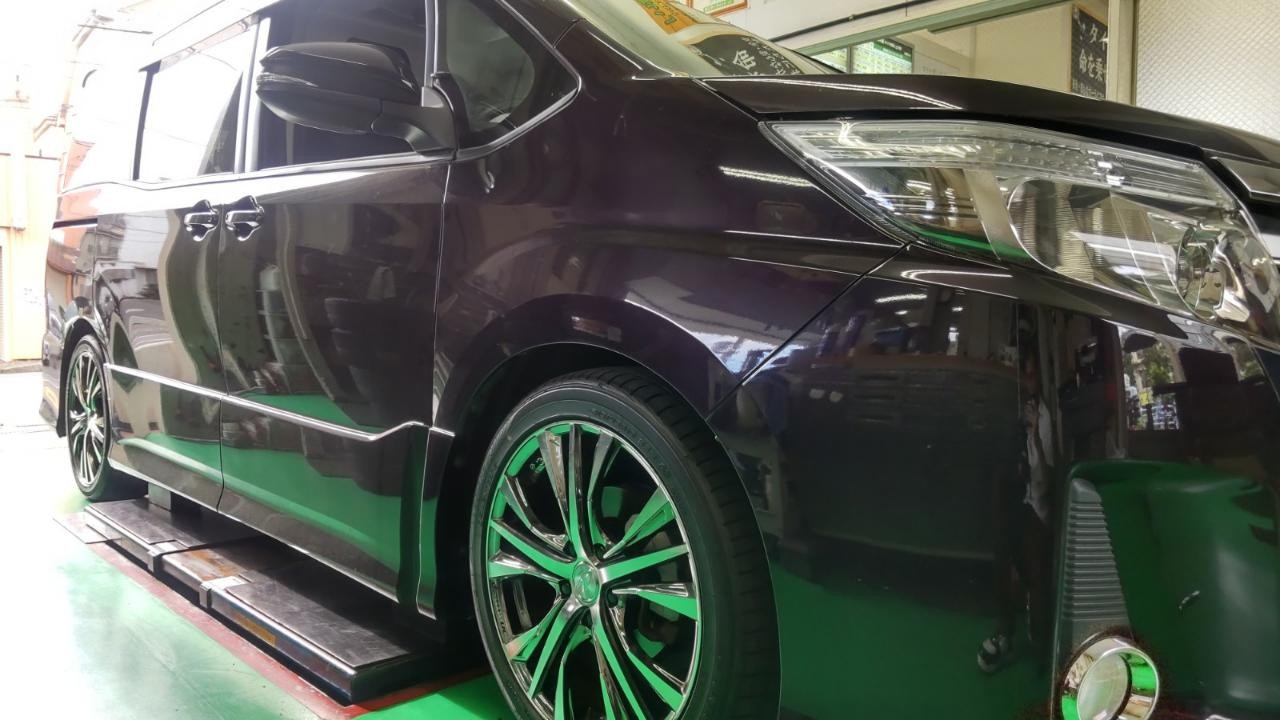 トヨタ ノア TRDショックアブソーバー スポルティーボ 取付
