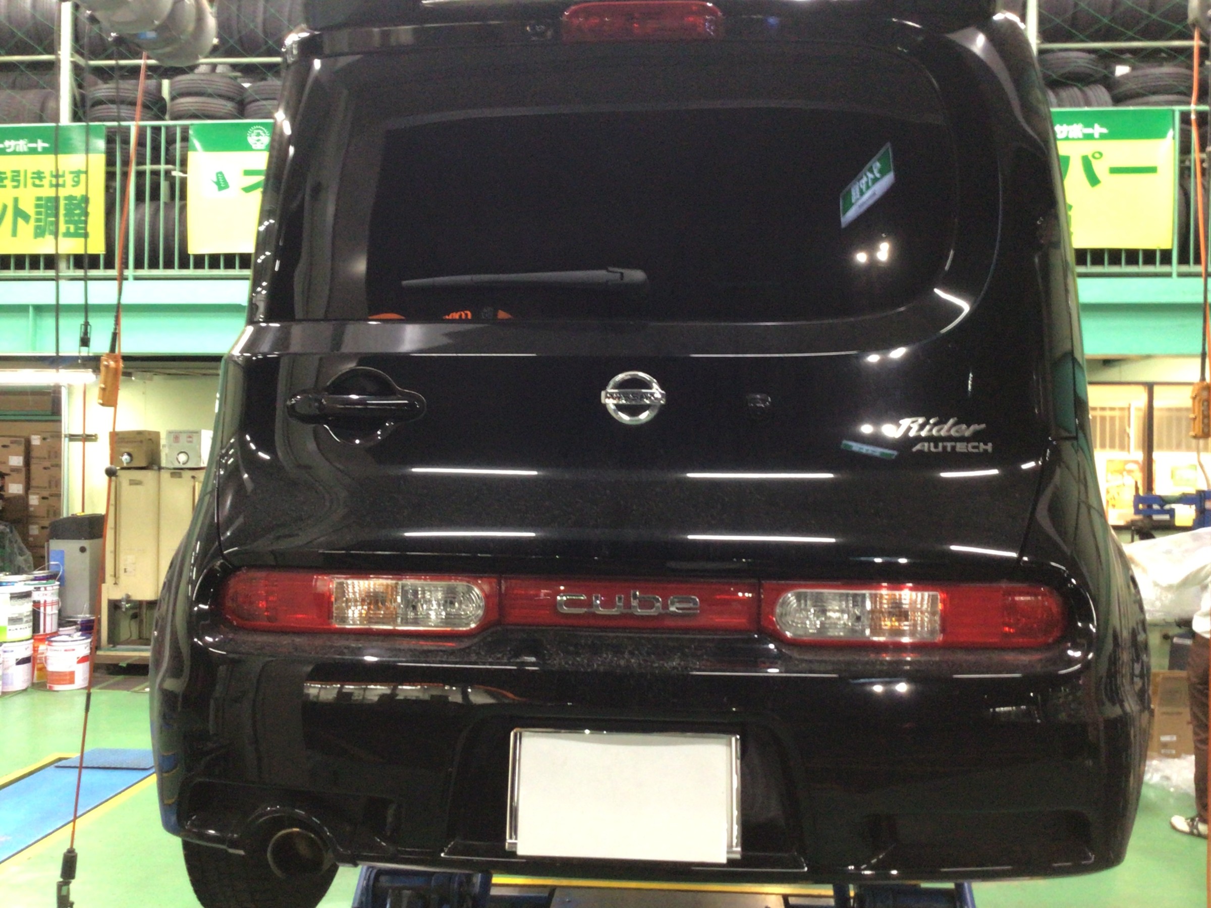 日産 キューブ ライダー スタッドレスタイヤ交換 | 店舗おススメ