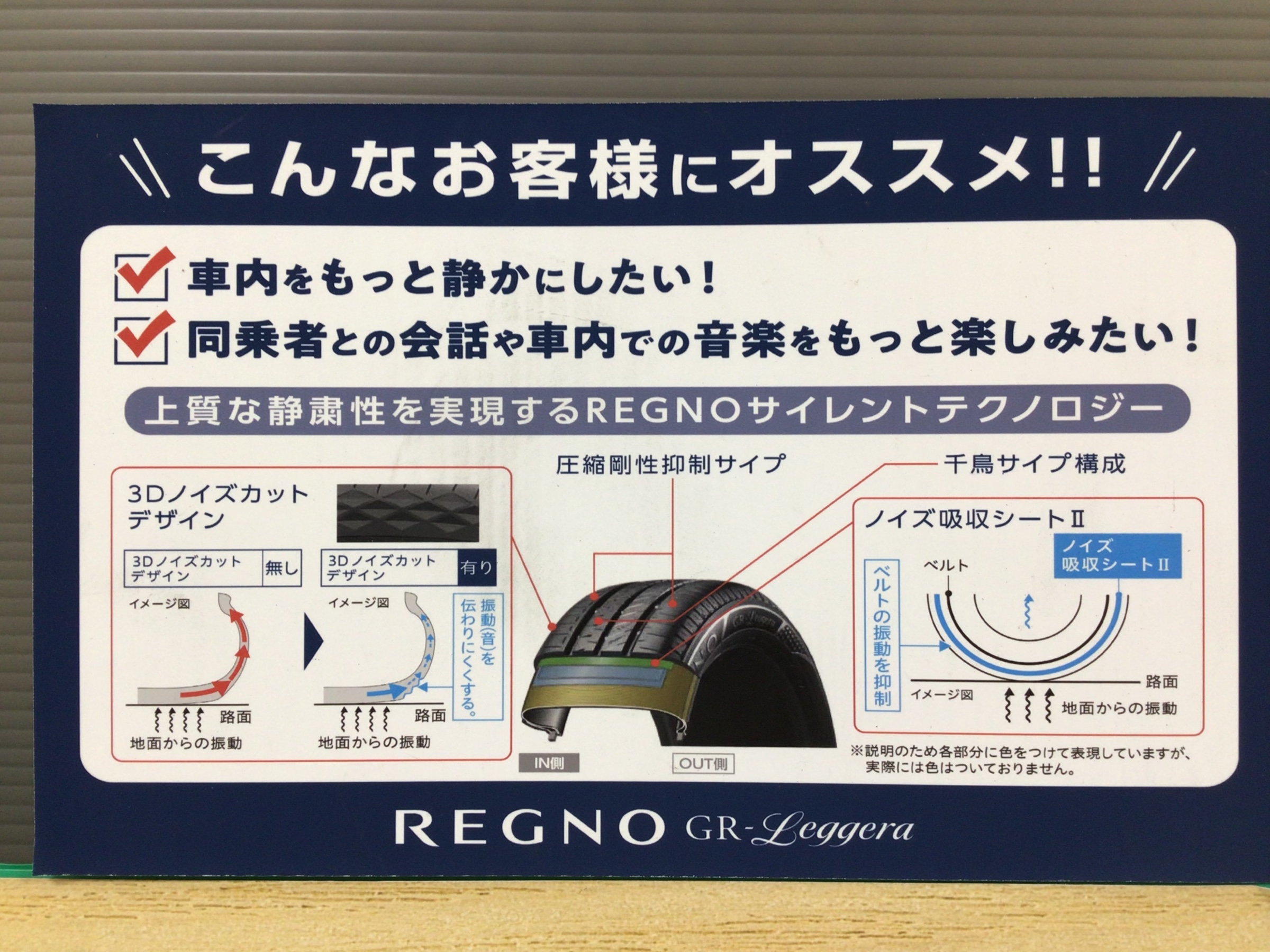 レグノ　乗り心地