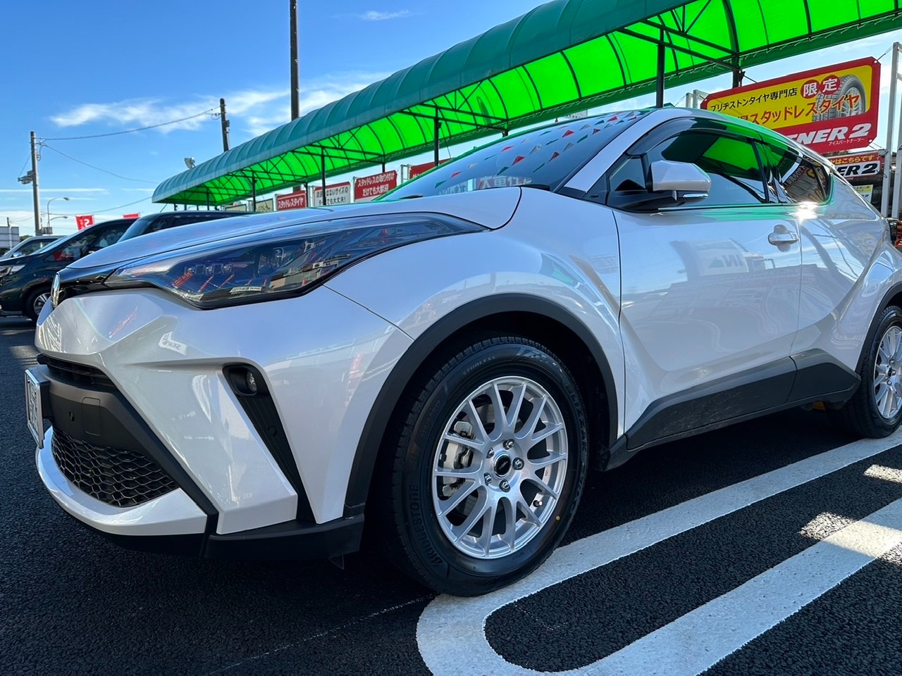トヨタ・C－ＨＲ・ZYX11】スタッドレスタイヤ、ホイールセット取り付け