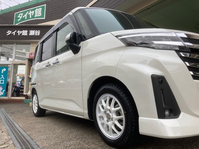 Y216[送料無料] トヨタ純正ルーミー　サイズ14X5J トヨタ ルーミー 純正アルミホイールセット 14インチ 2025年製