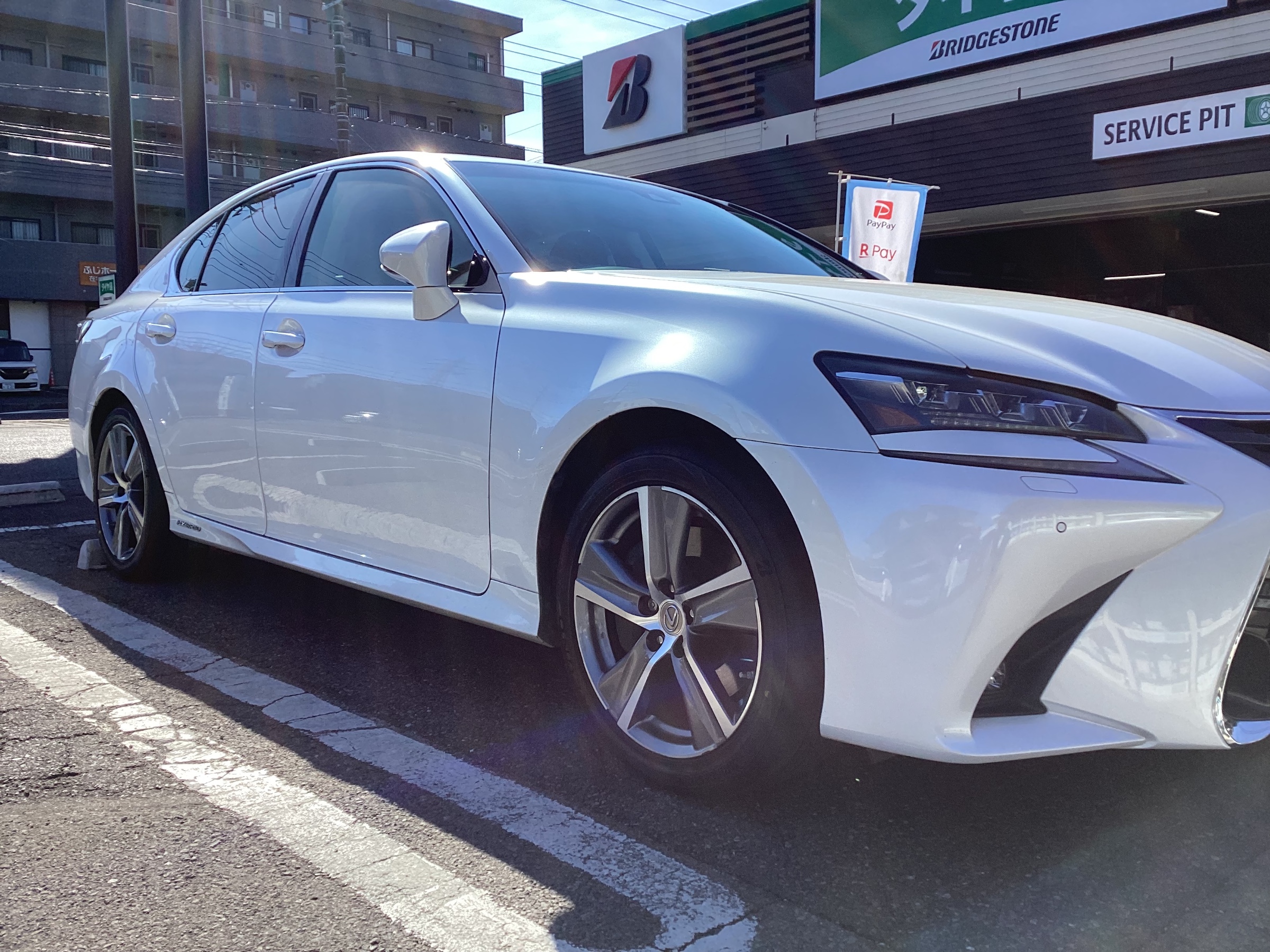 レクサス GS タイヤ交換 REGNO GR-XⅡ | 店舗おススメ情報 | タイヤ館 
