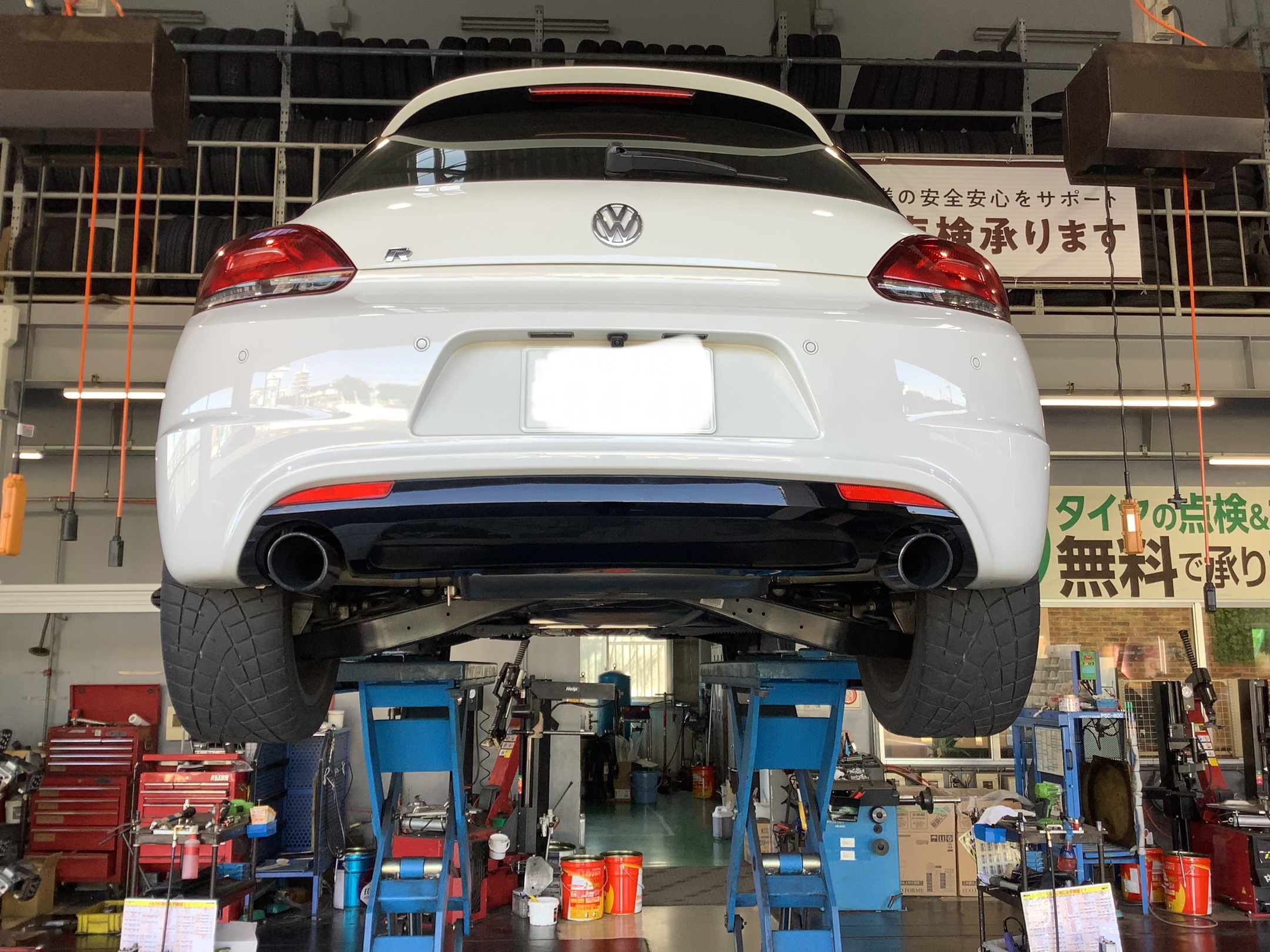 フォルクスワーゲン シロッコR 下回り防錆 | 店舗おススメ情報