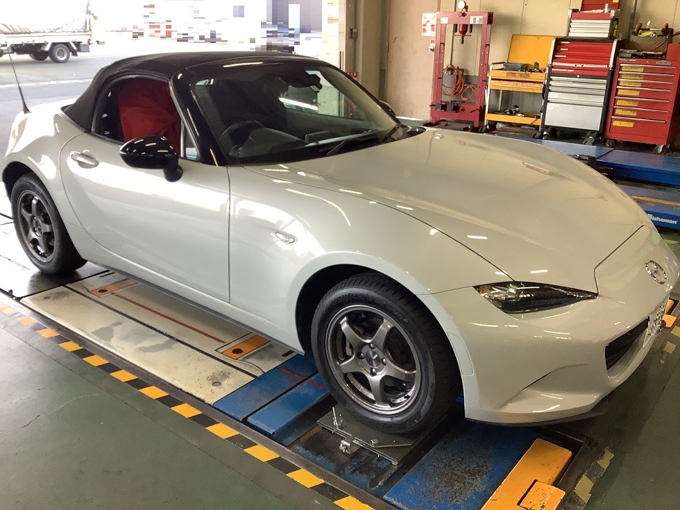 MAZDA【NDロードスター】ホイール交換 ENKEI PF05 | 店舗おススメ情報