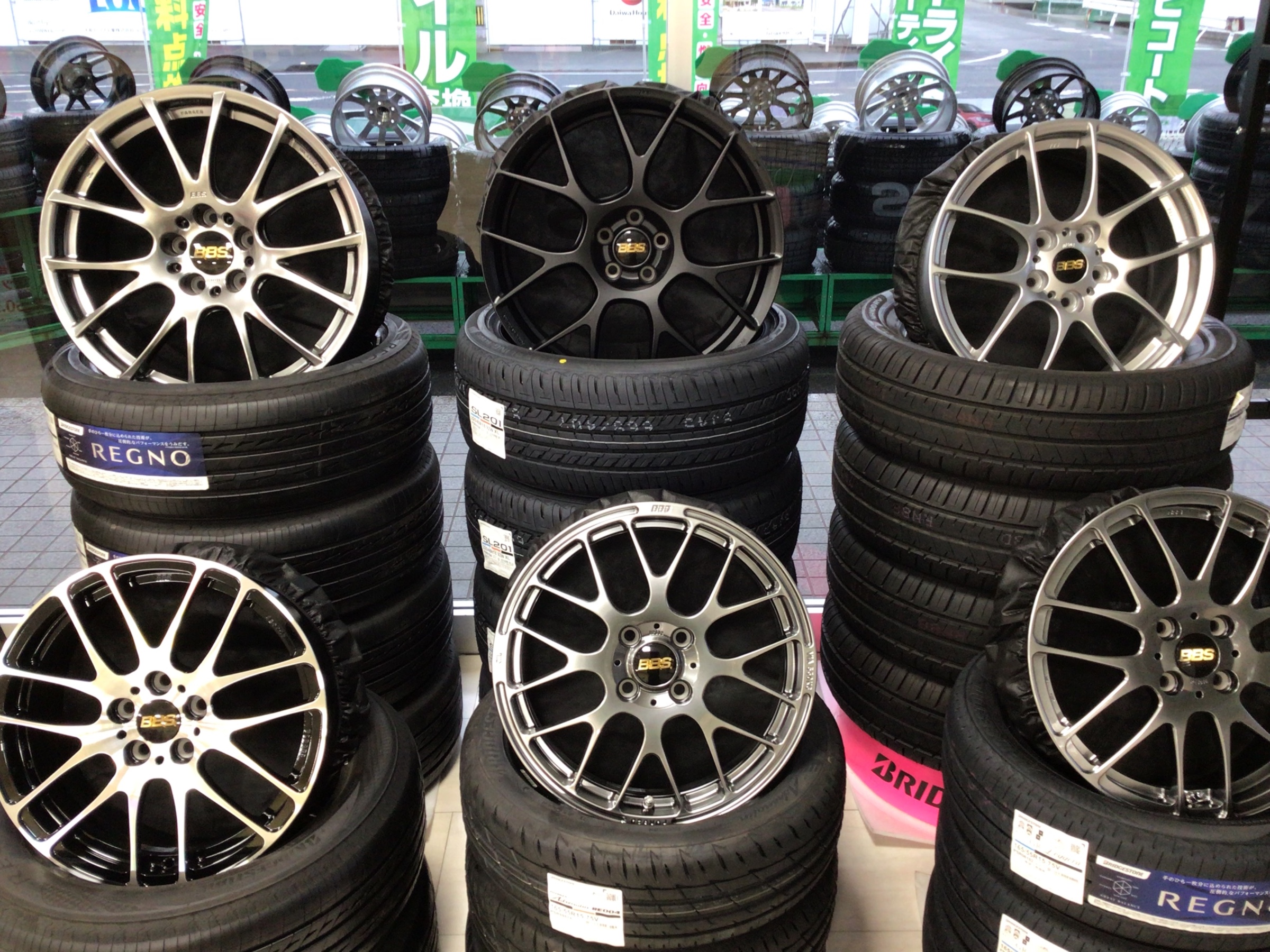 福山　BBS ホイール　メッシュ