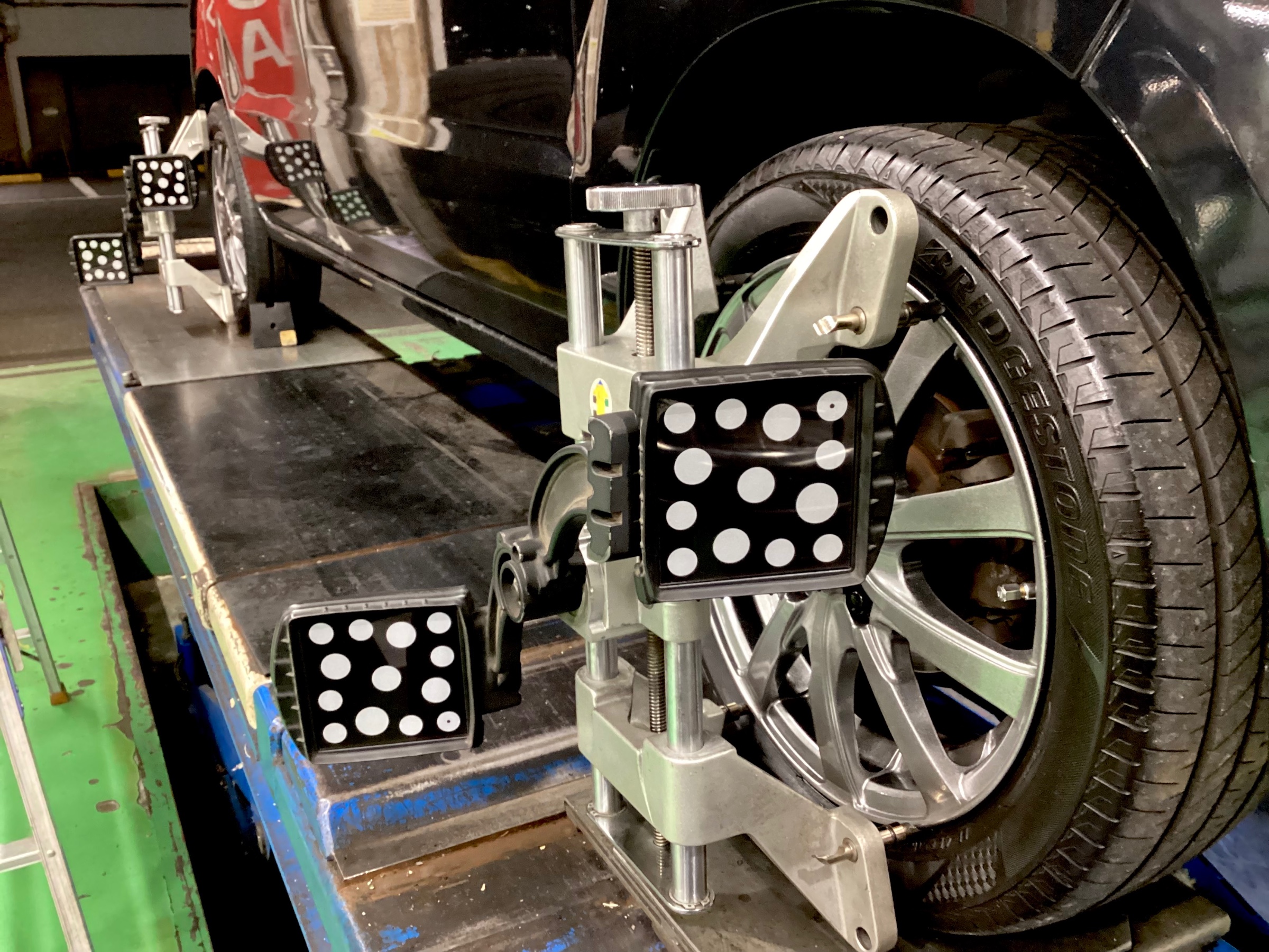 MRワゴン アライメント調整 | 店舗おススメ情報 | タイヤ館 西荻窪