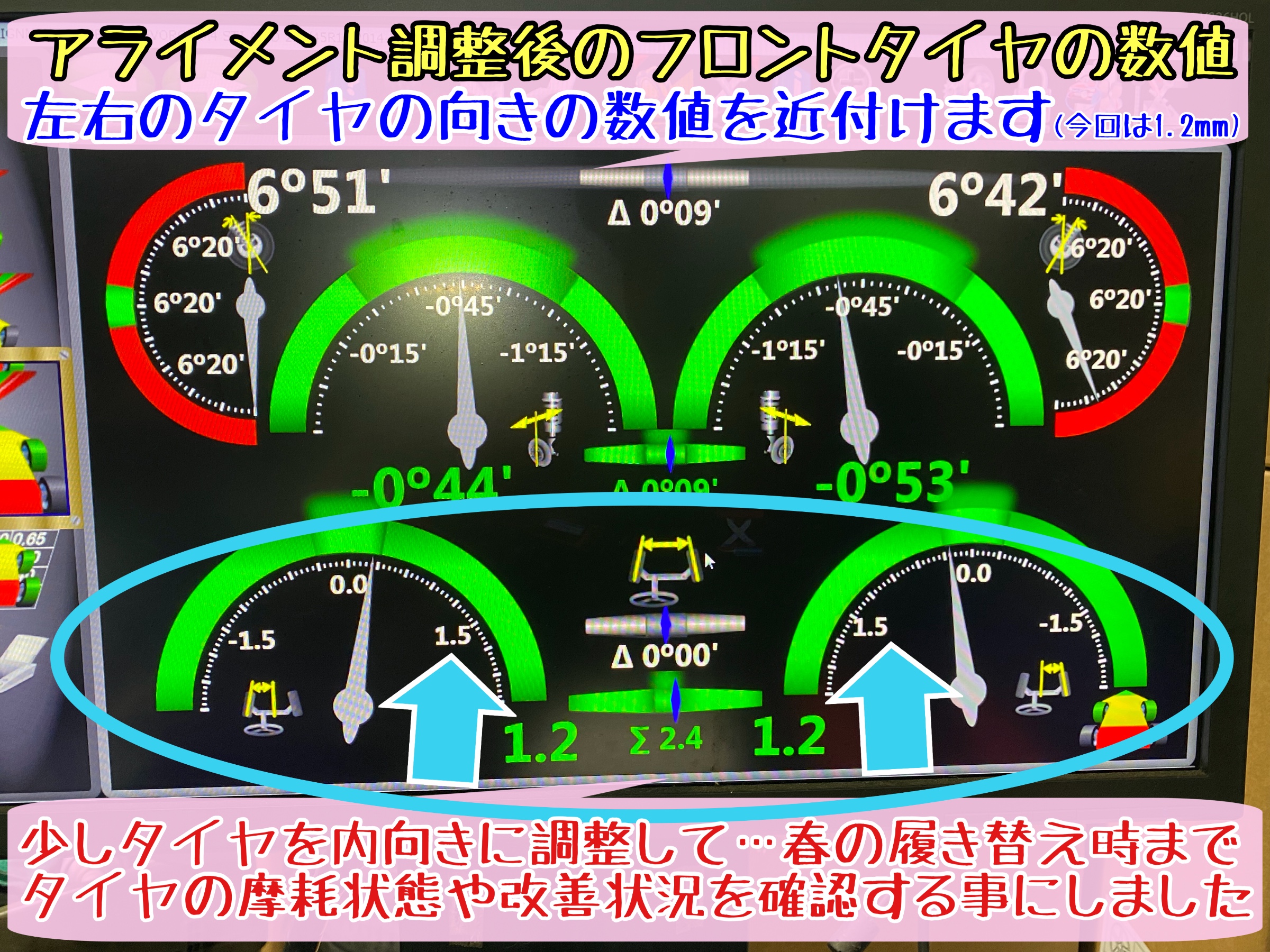 ブリヂストン　タイヤ館下松店　タイヤ交換　オイル交換　バッテリー交換　エアコンフィルター交換　ワイパー交換　スタッドレスタイヤ　ブリザック　スバル　レヴォーグ　下松市　周南市　徳山　柳井　熊毛　玖珂　光　アライメント調整