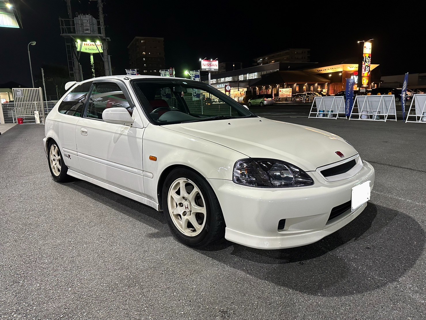 ホンダ・EK9シビックタイプRにクスコアイスワイヤー・アイスヒューズ