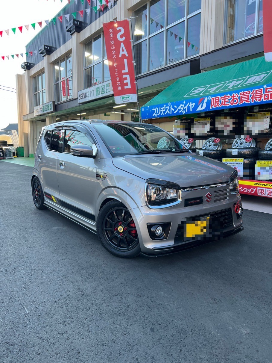 スズキ HA36S アルトワークス 4WD】パワーブレース取付 | 店舗