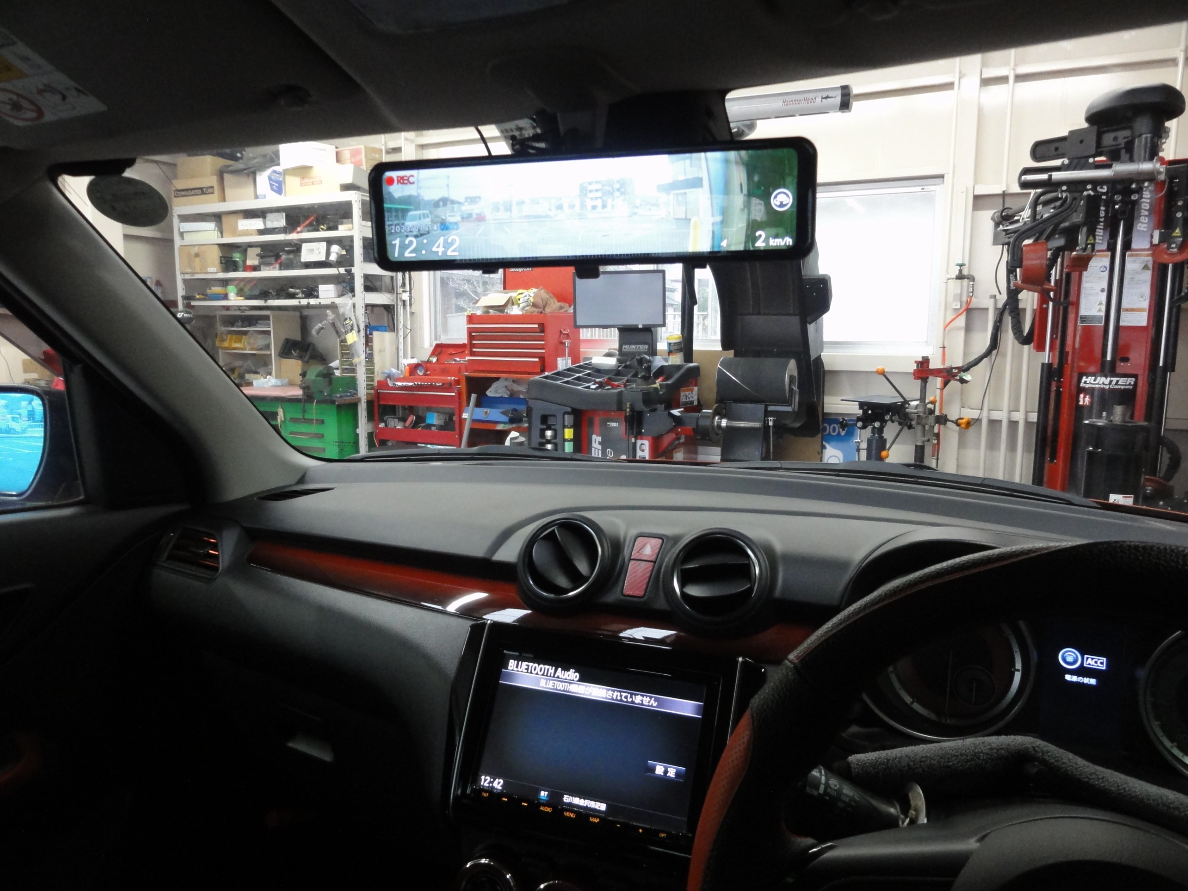 デジタルルームミラー型ドライブレコーダー Amazon | コムテック 車用 ドライブレコーダー搭載電子ルーム