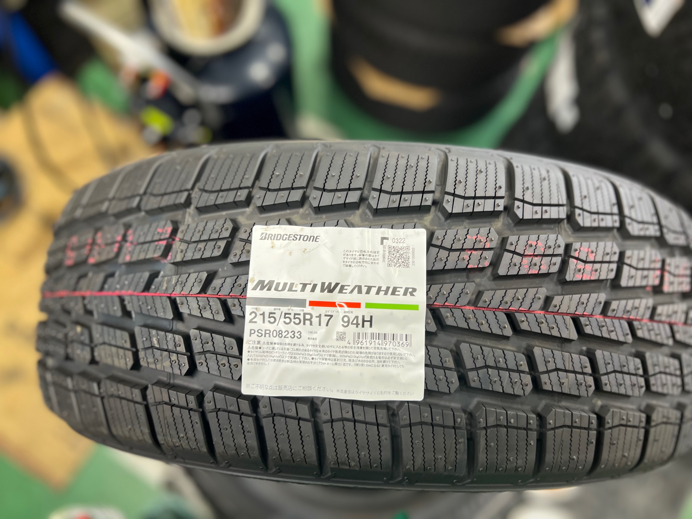 SUZUKI エスクード ブリヂストン オールシーズンタイヤ MULTI WETHER（マルチウェザー） 装着！ スズキ エスクード