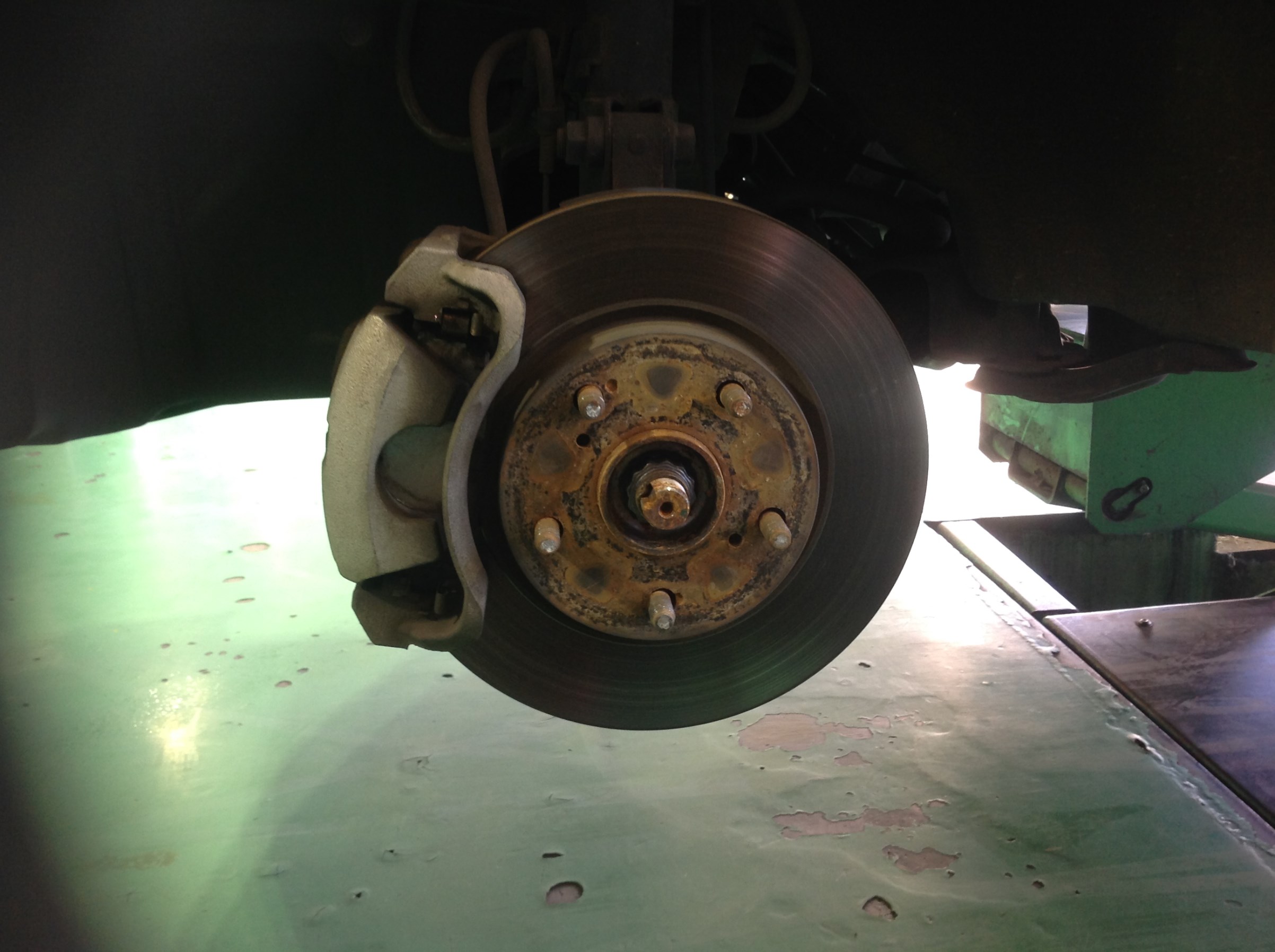 スタッフの車なので問題ありません