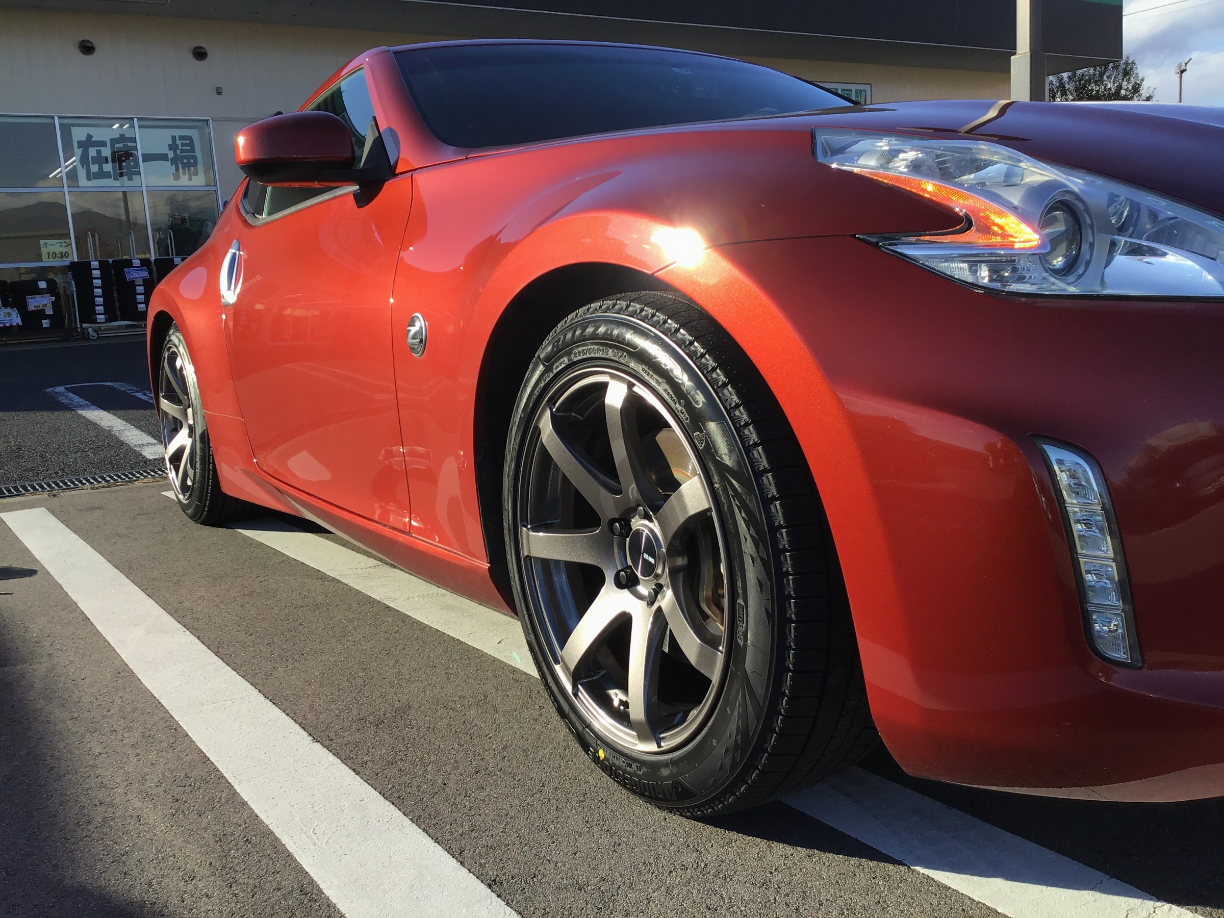 冬でもカッコよく!☆ Z34×ENKEI ☆ | 店舗おススメ情報 冬でもカッコよく!☆ Z34×ENKEI ☆ | 店舗おススメ情報