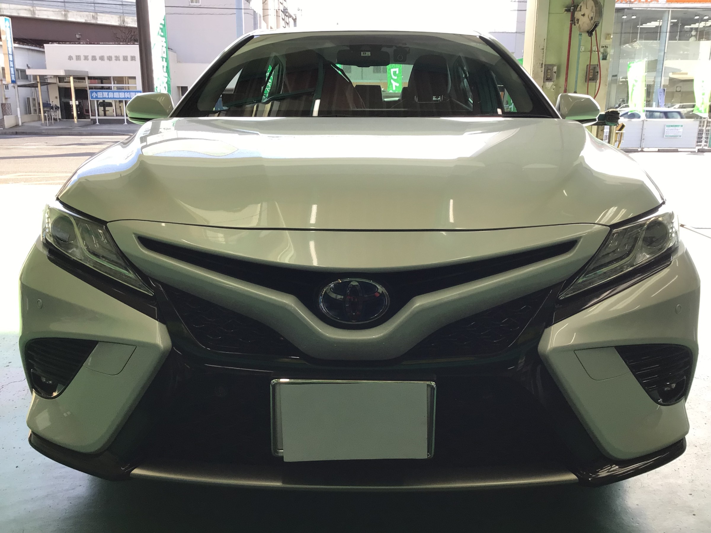 トヨタ　カムリ　夏タイヤ　レグノGR-XⅡへ交換　タイヤ館廿日市