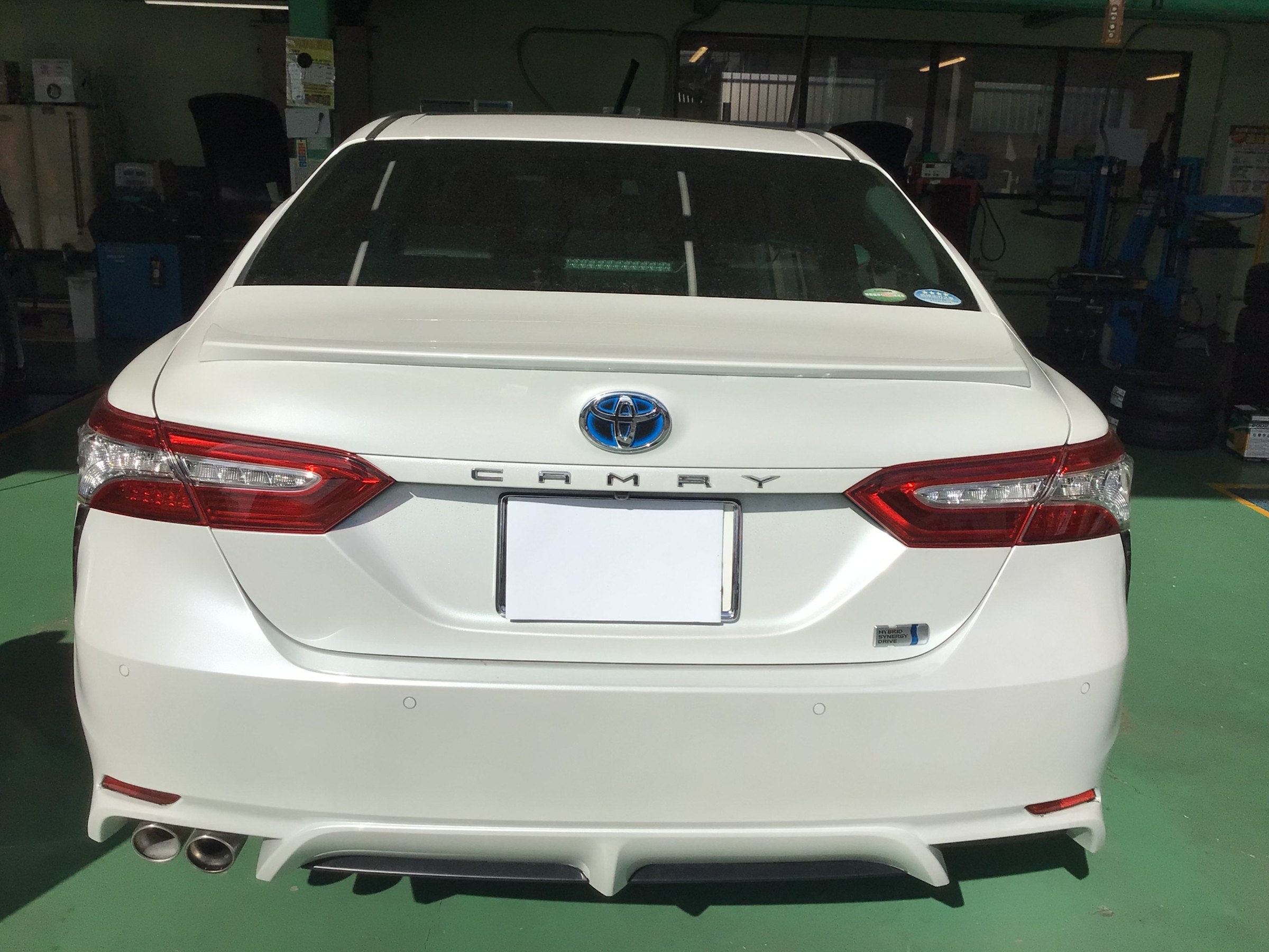 トヨタ　カムリ　夏タイヤ　レグノGR-XⅡへ交換　タイヤ館廿日市