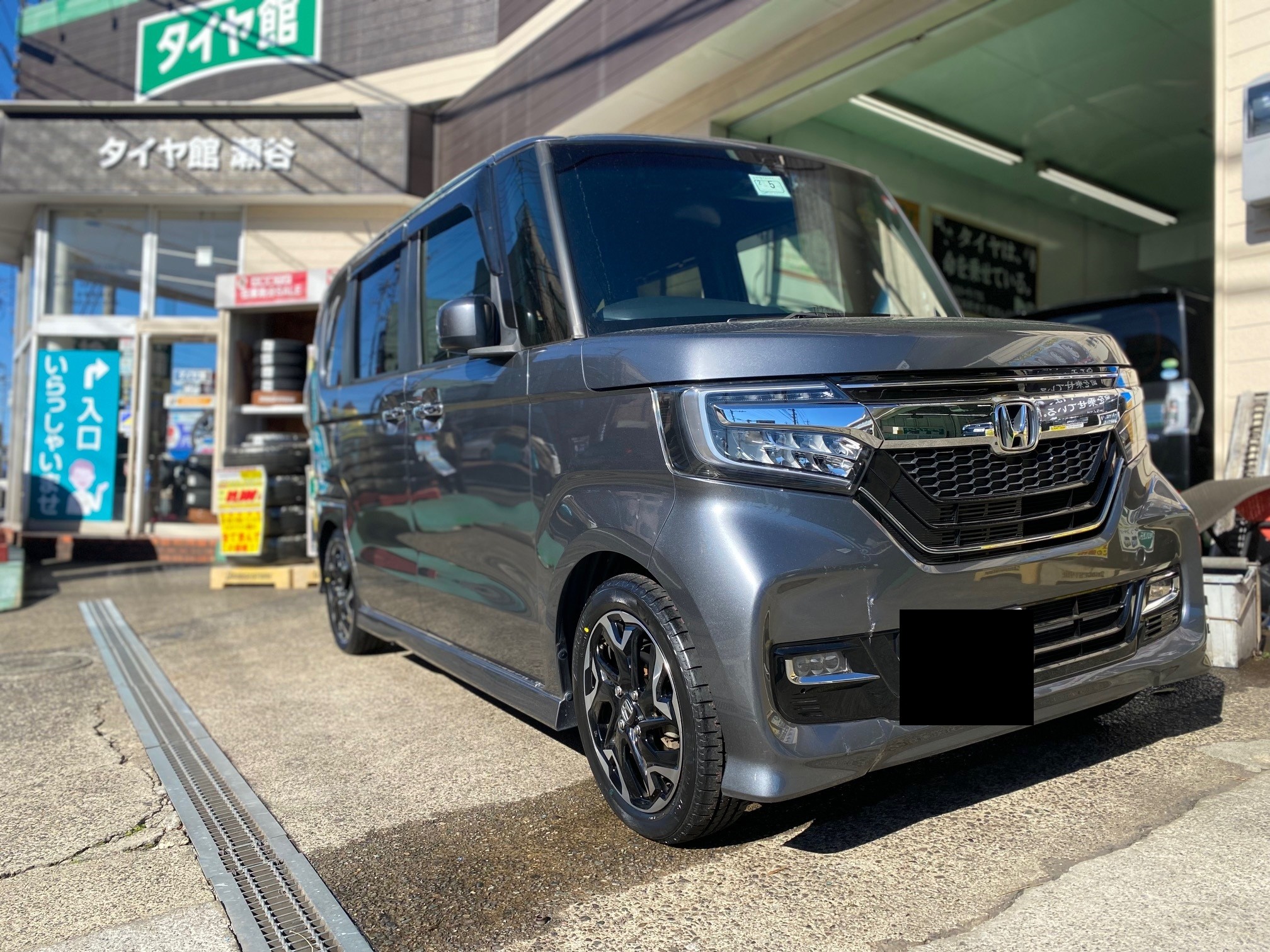 新商品「NEWNO」 N-BOXに取り付け | ホンダ N-BOX タイヤ タイヤ