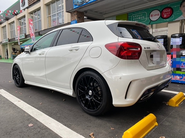 メルセデスベンツ A180】ホイール交換のご紹介です | 店舗おススメ情報