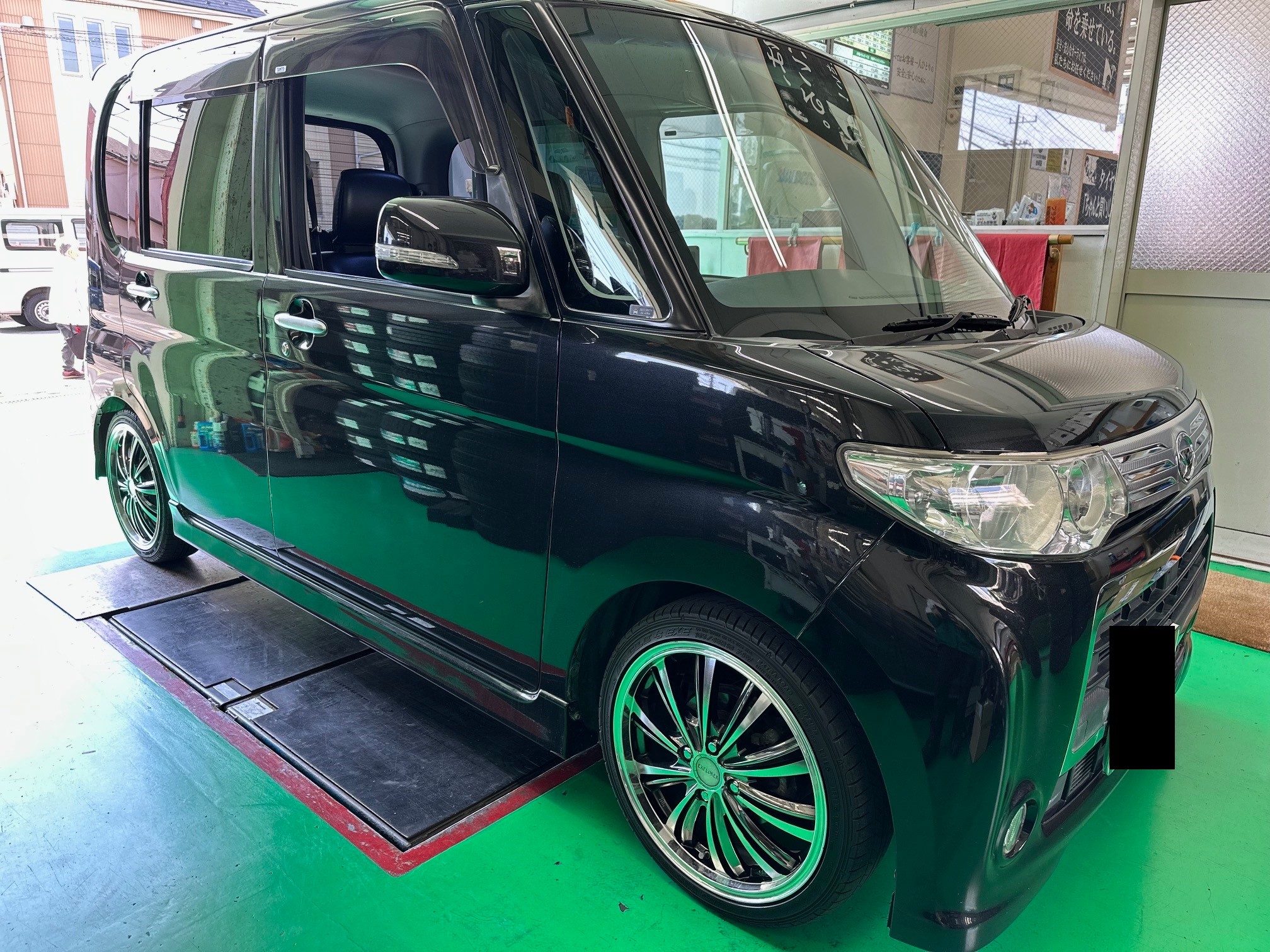 タント　足回り　　リヤ リヤ 車高調取替（ダイハツ タントカスタム・L375/385S）by