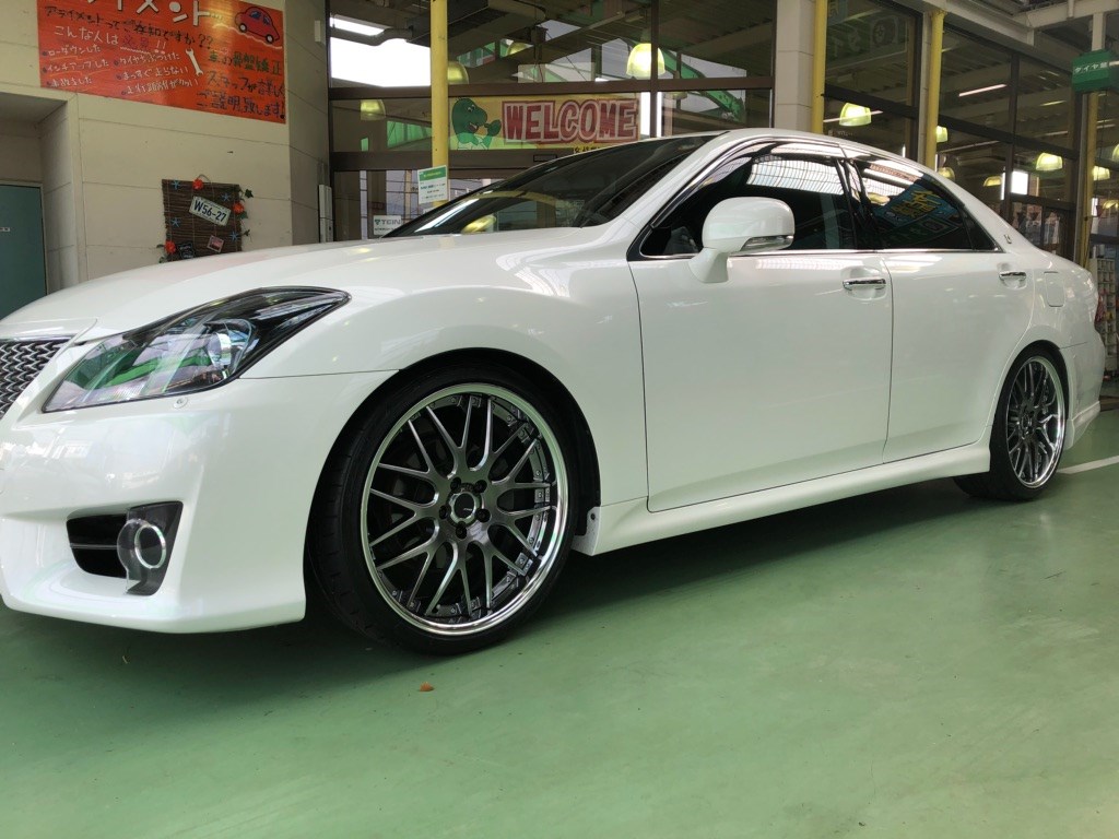 GRS200 クラウンアスリート WORK ランベックLM1 20インチ | 店舗お 