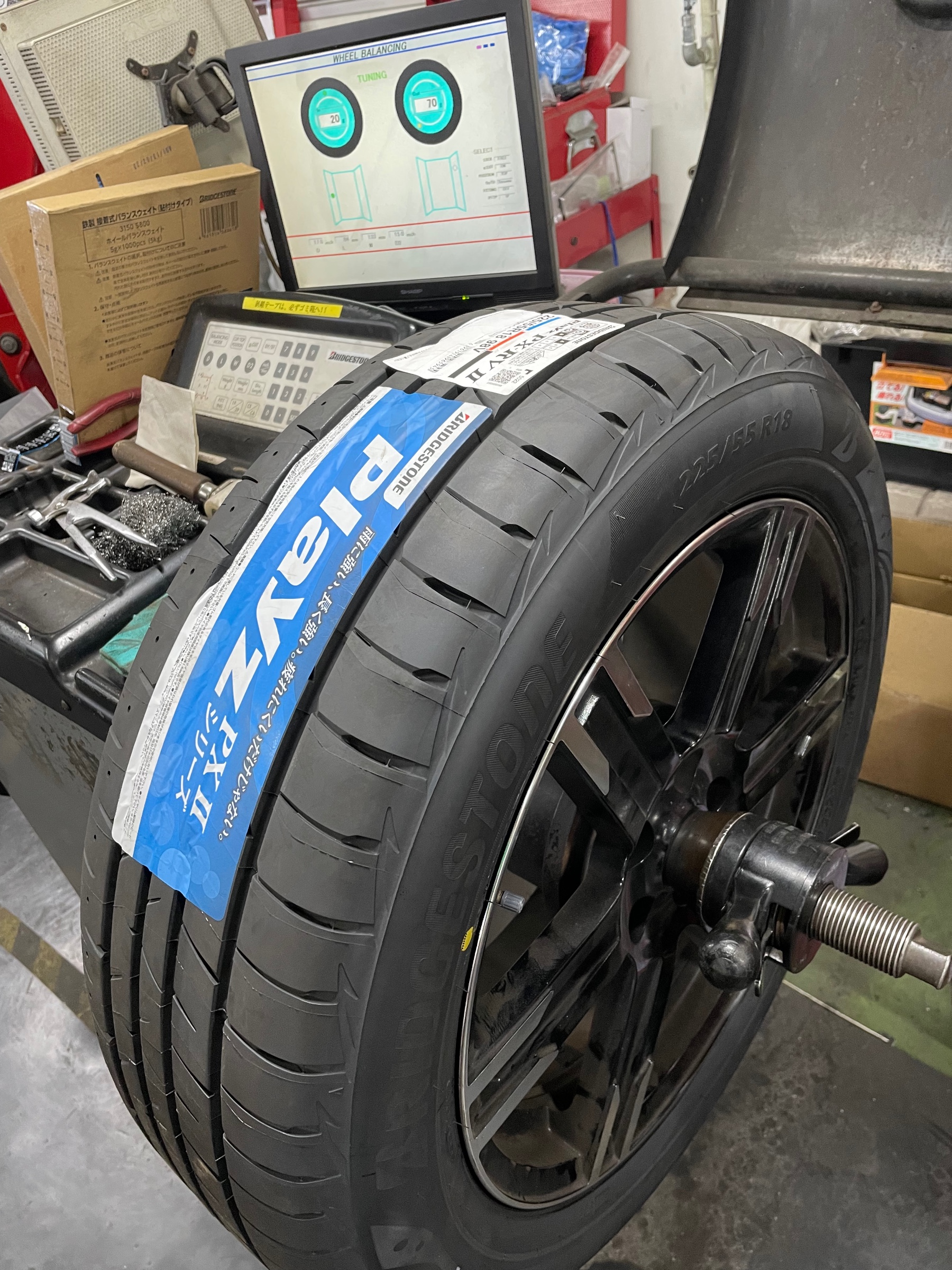 タイヤのバランス