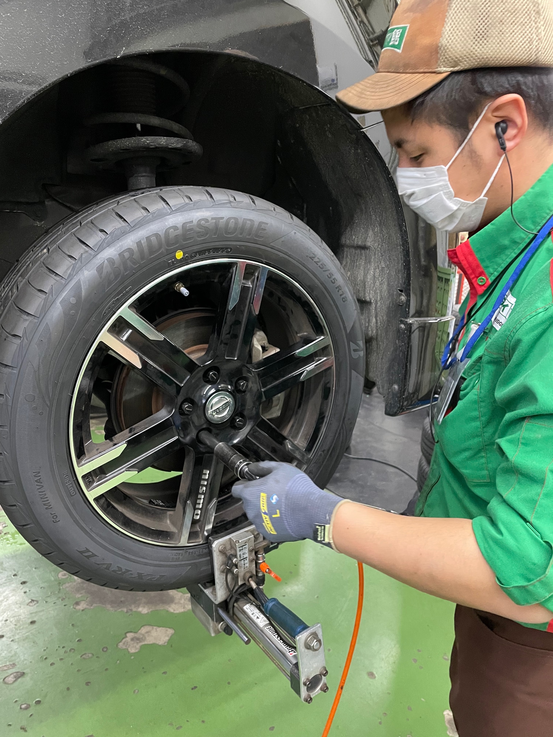 センターフィットでの取り付け