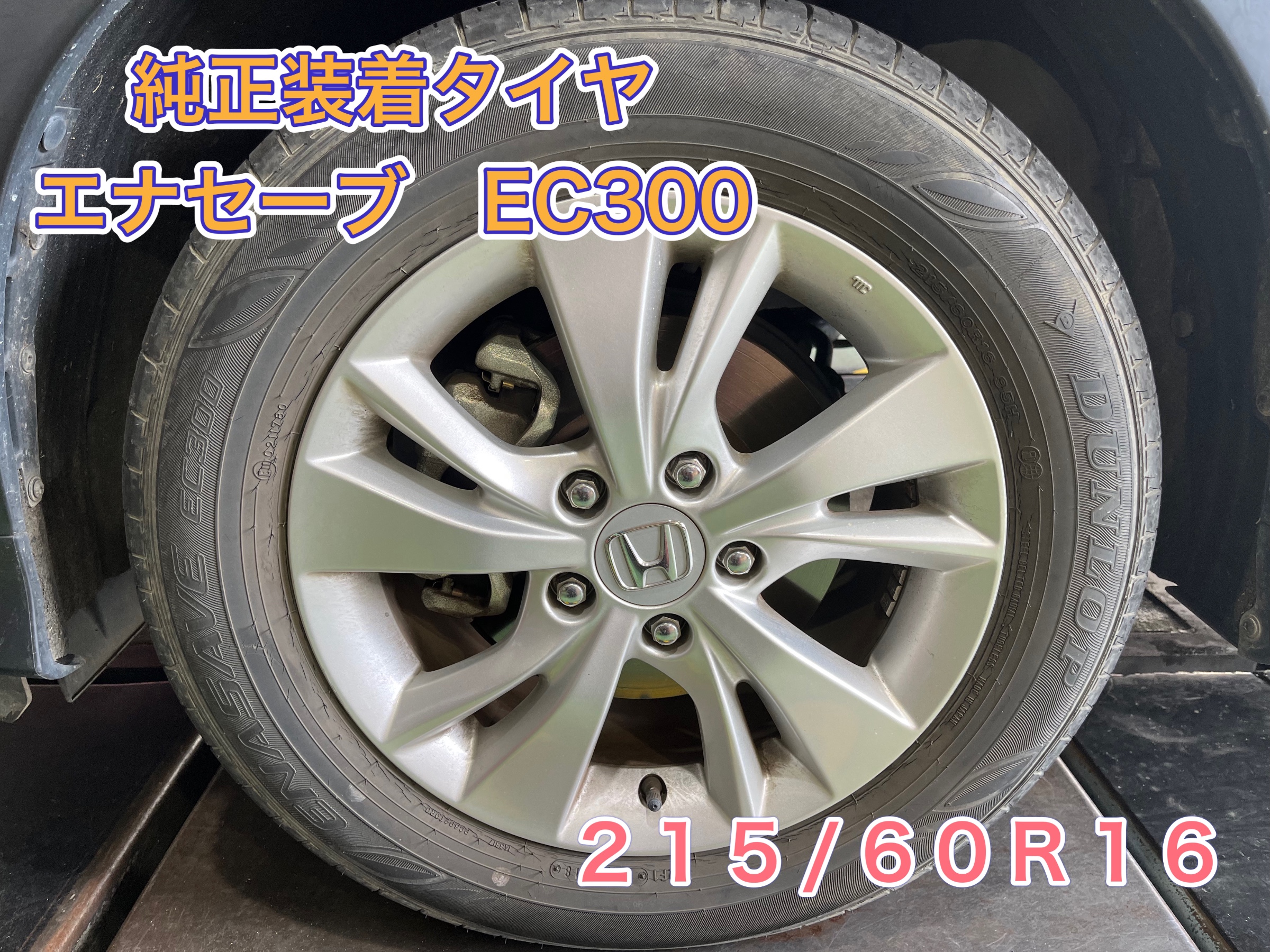純正装着タイヤ