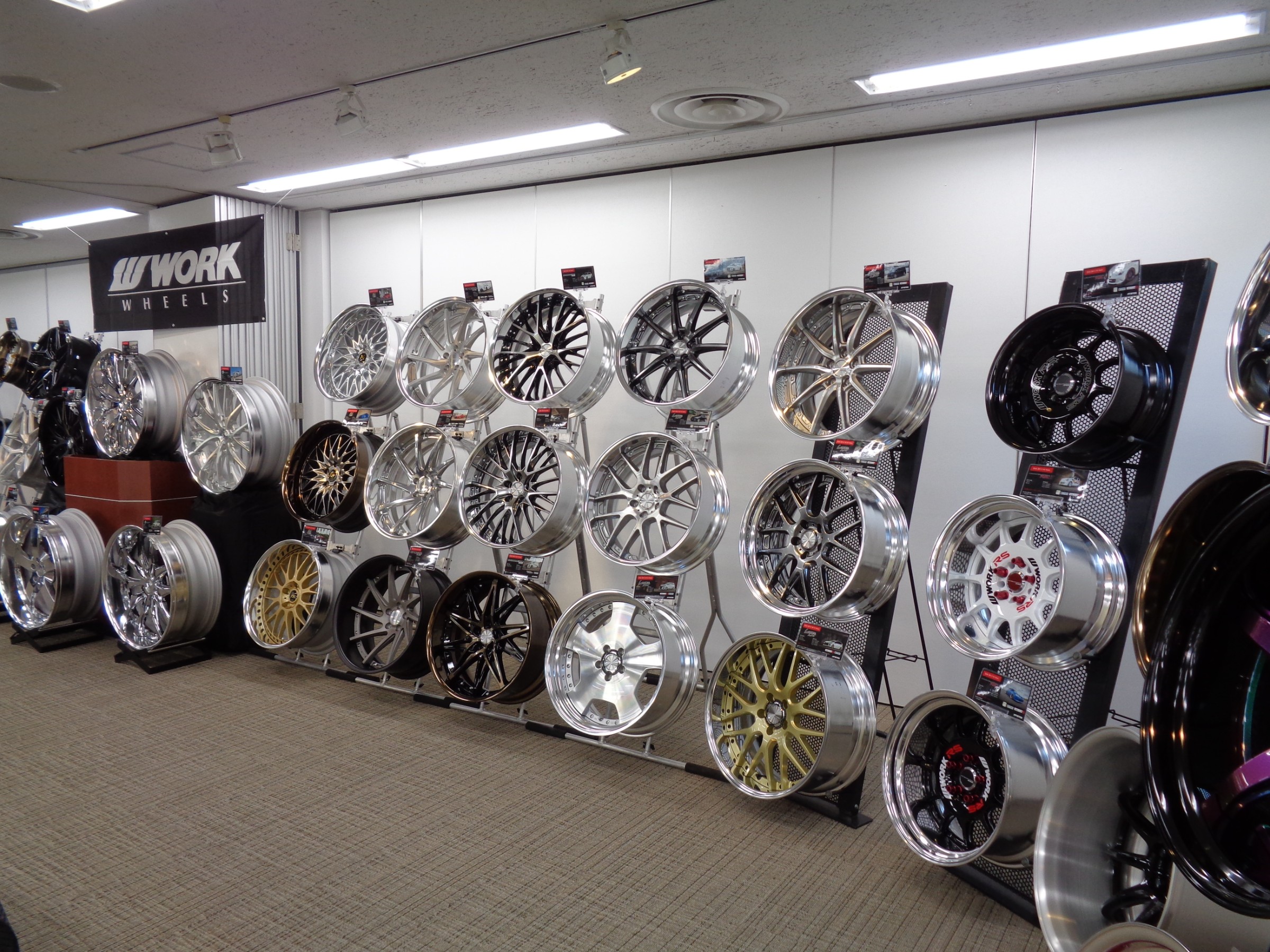 WORKアルミホイール展示会】にいってきました！ | 店舗おススメ情報