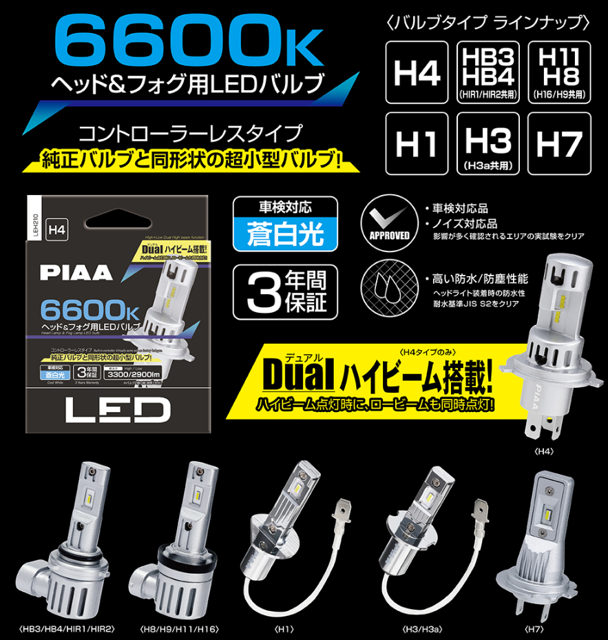 シトロエン ベルランゴ ヘッドライトバルブ交換 LED化 | 店舗お