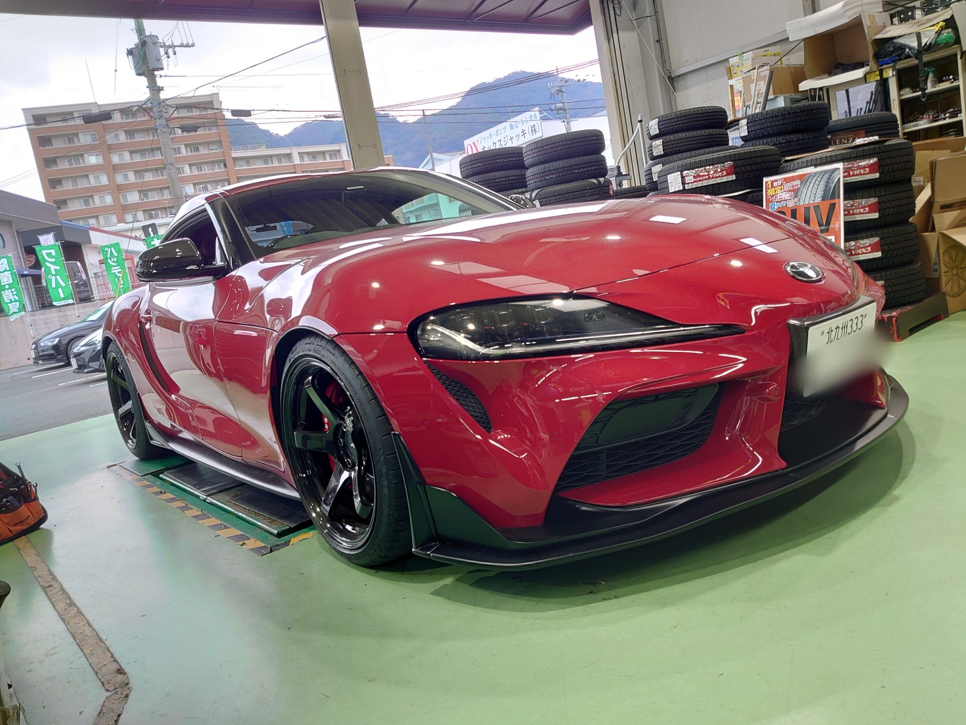 A91 GR Supra (スープラ) CPM ボディ補強 & HKS ボディ補強 パーツ装着