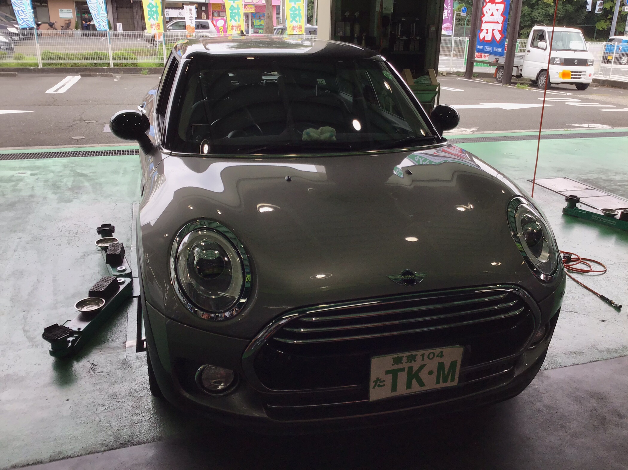 BMW MINI ブレーキパッド交換 ローター交換 ブレーキパッド残量