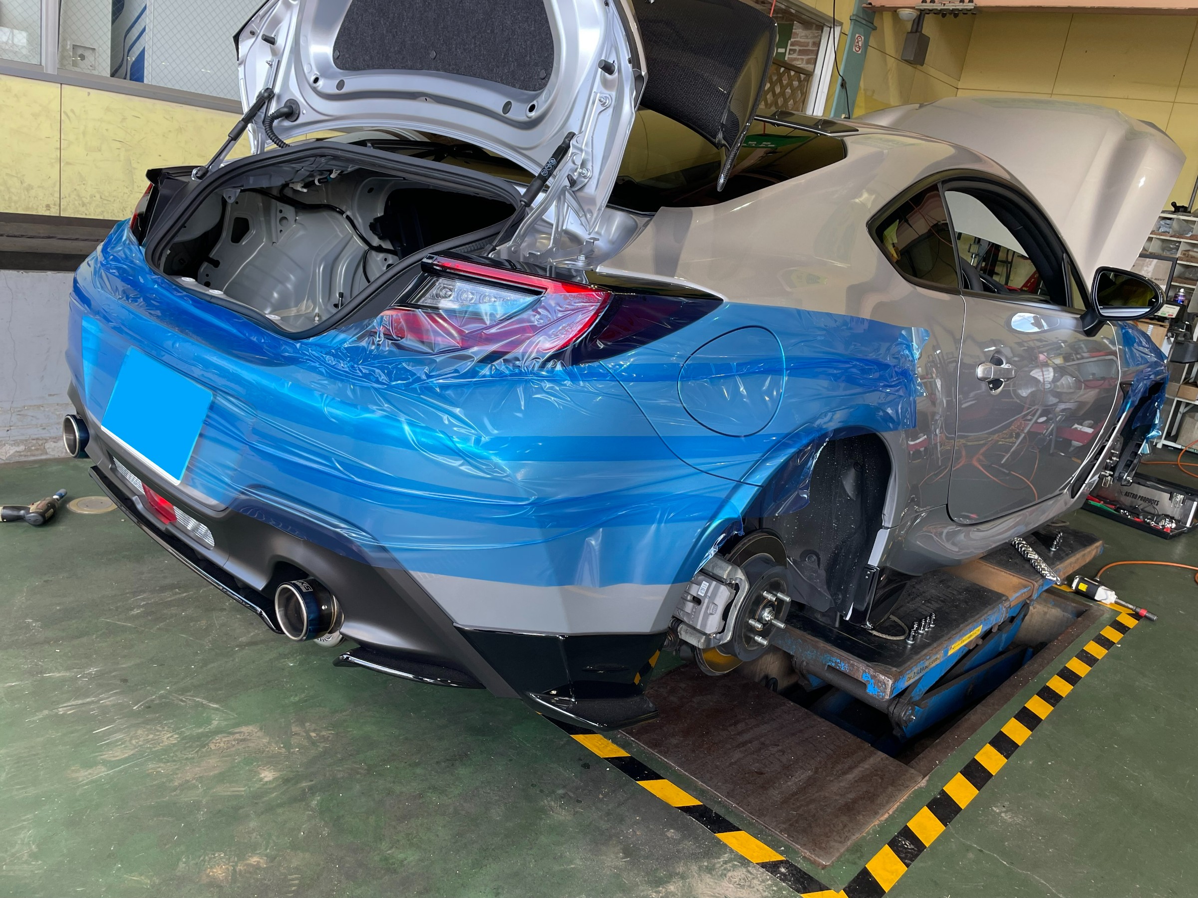 TEIN】ZD8型 BRZにフレックスZ取付け！【車高調】 | 店舗お