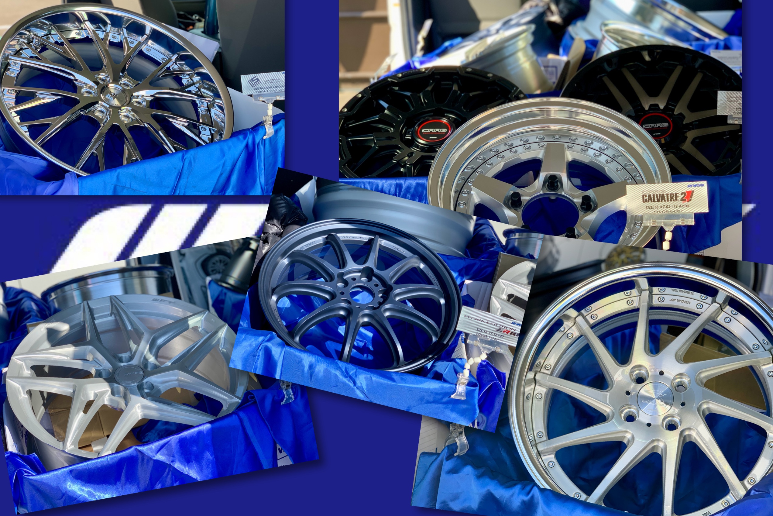 【即日発送】work リザルタードメッシュ2 17インチ4本セット♪ ワーク リザルタード メッシュ2 17インチ - ピクシスエポック