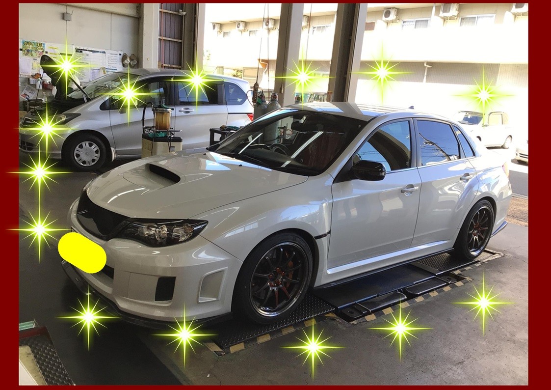 スバル　インプレッサ　タイヤ交換　ポテンザRE-71RS　245/40R18
