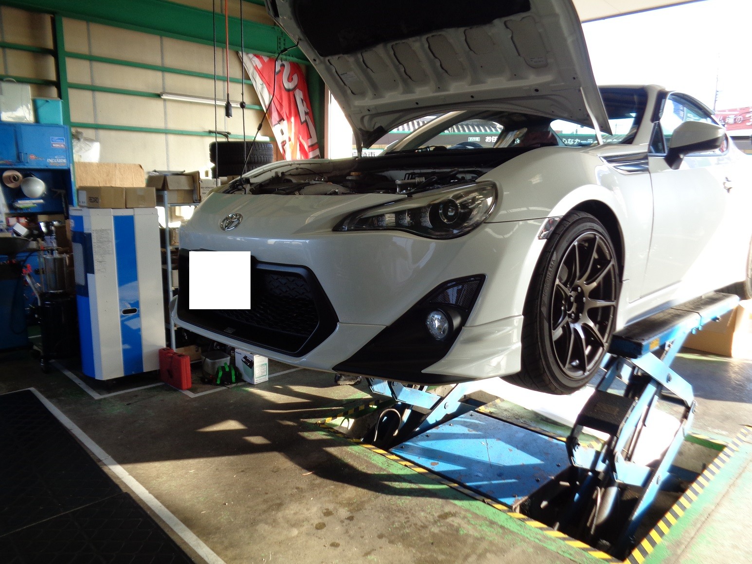 ZN6型86 TRDフロントスポイラーでスタイルアップ♪ | 店舗お