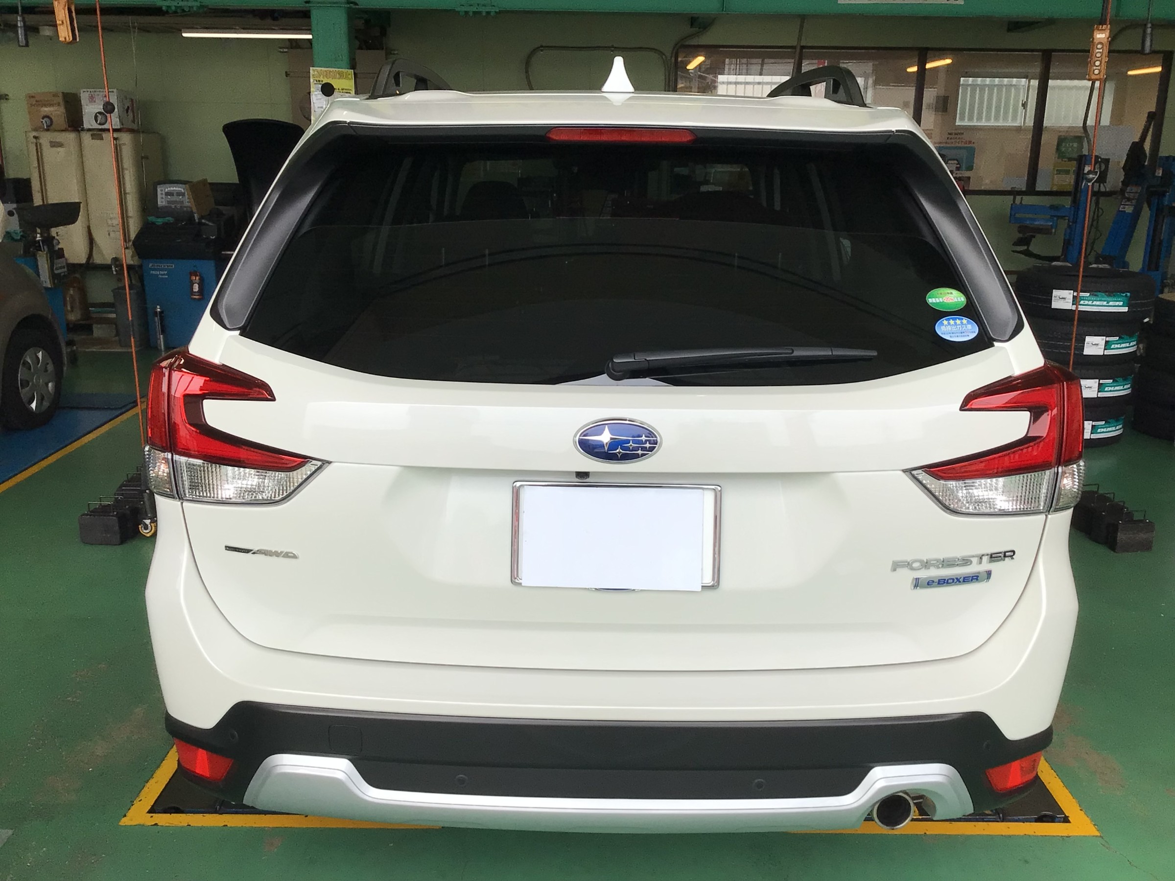 フォレスター　デューラーH/L８５０タイヤ交換タイヤ館廿日市