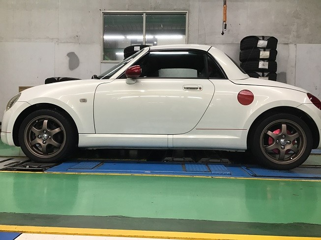 L880Kコペンの17年目7回目車検は正規の手続き1800円