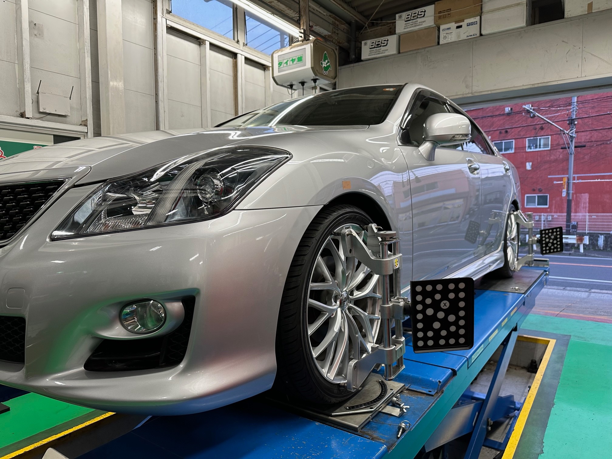 クラウン（GRS200） TANABE車高調 取付 | トヨタ クラウンアスリート