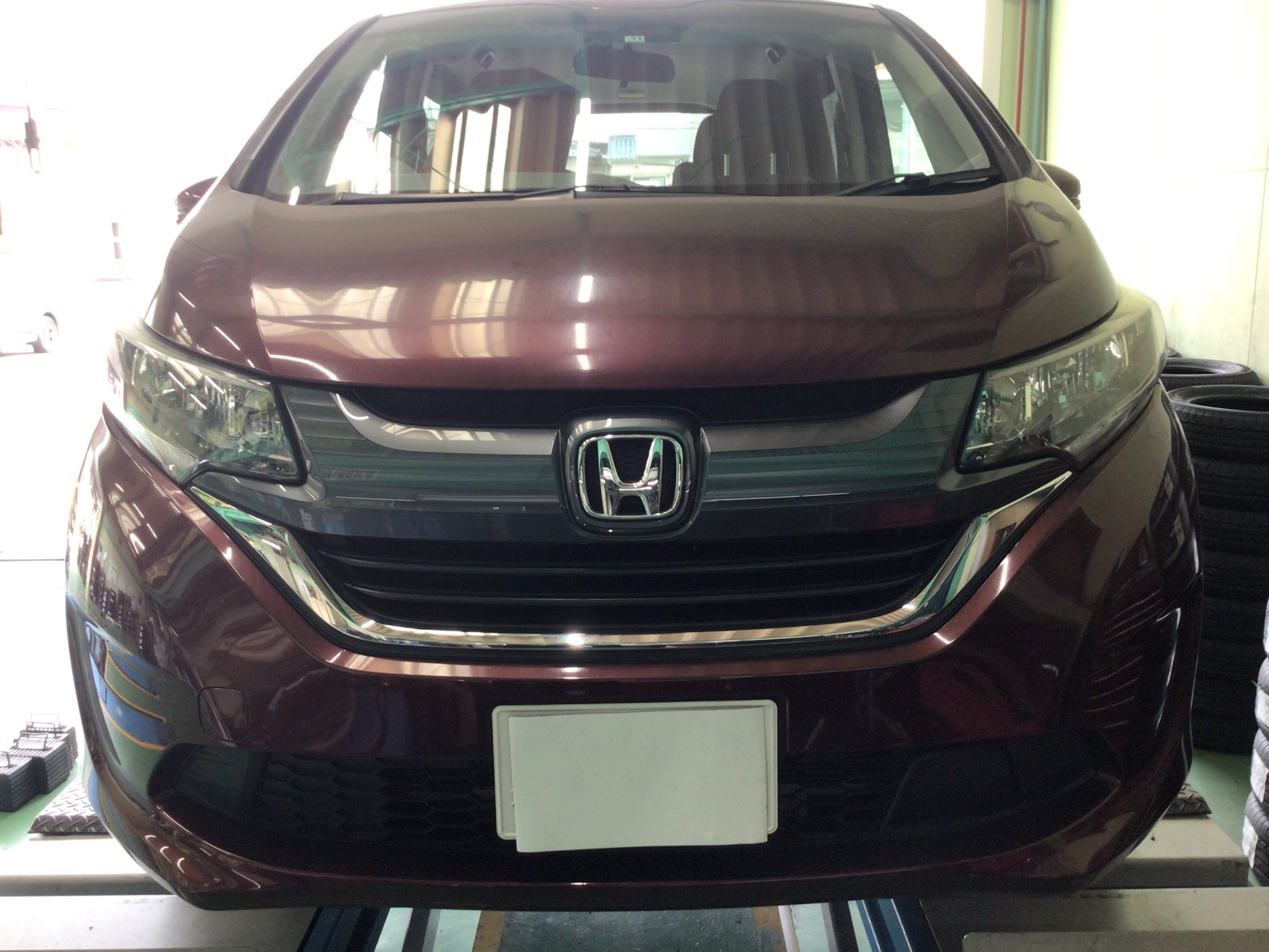 ホンダ　フリード　セイバーリング交換タイヤ館廿日市
