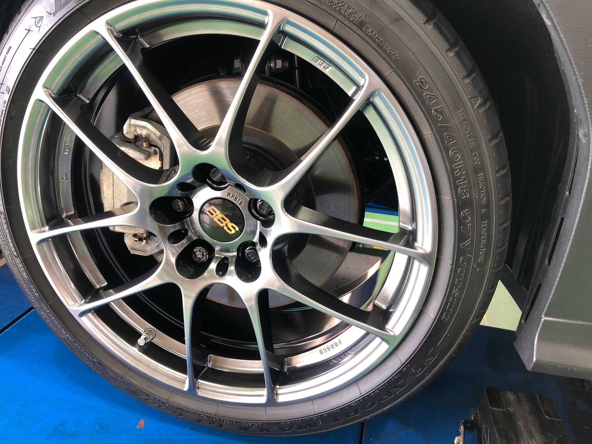 SUBARU WRX S4 にBBS RF DBカラー18インチ取り付け♪ | 店舗おススメ